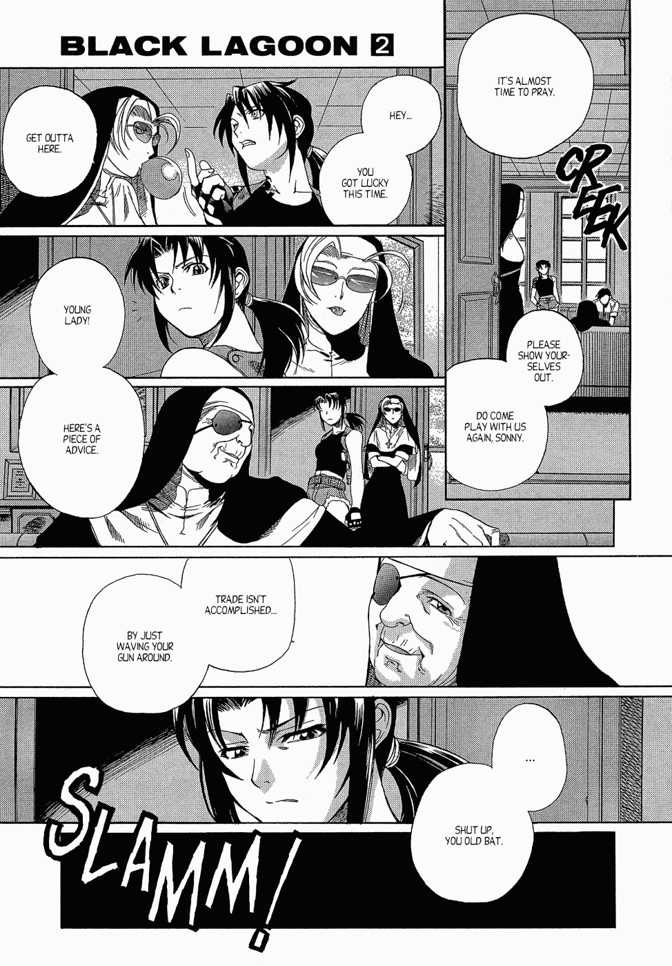 Black Lagoon Chapter 9 page 15 - Chapter 9: Calm Down, Two Men Pt.1