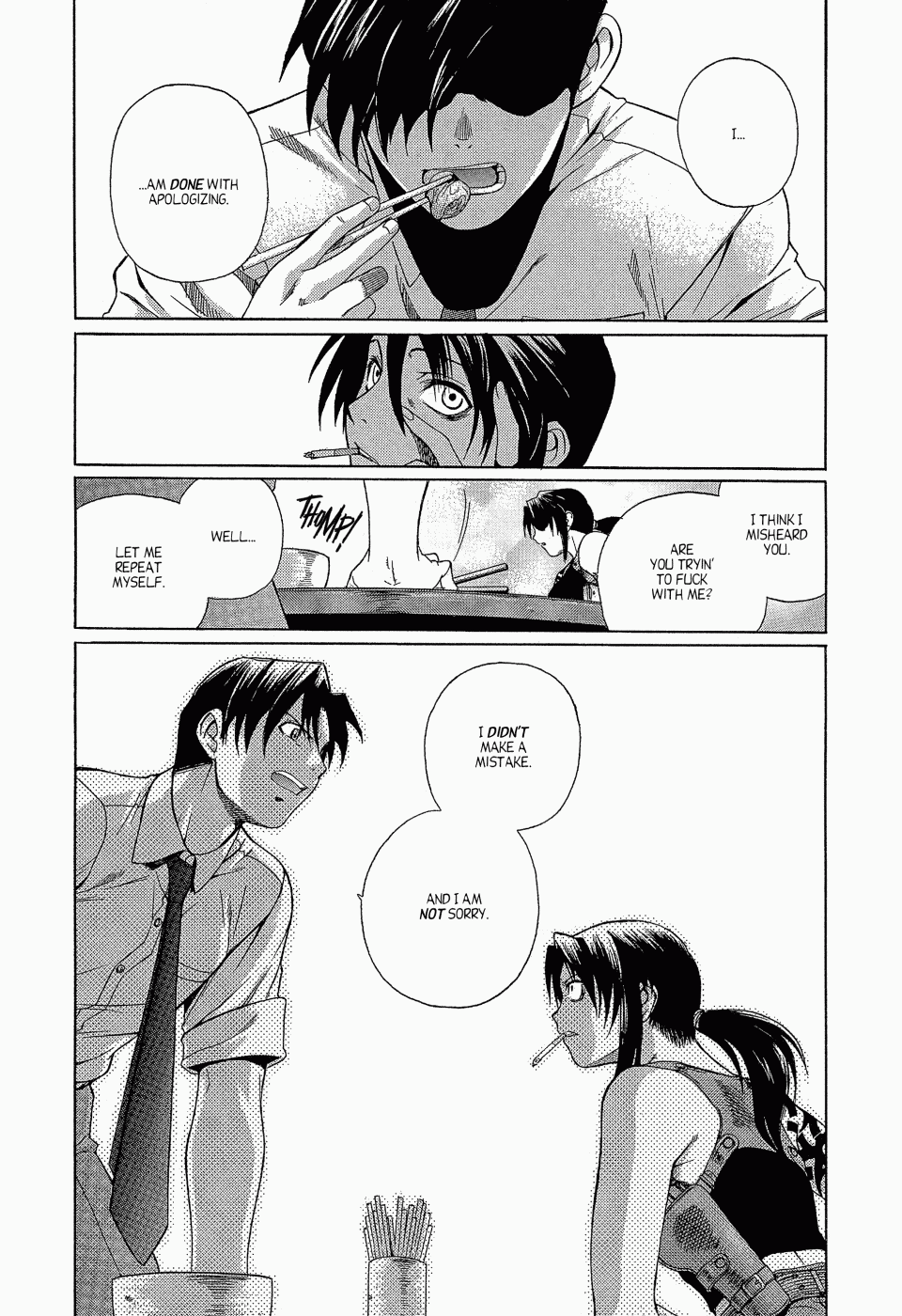 Black Lagoon Chapter 9 page 18 - Chapter 9: Calm Down, Two Men Pt.1