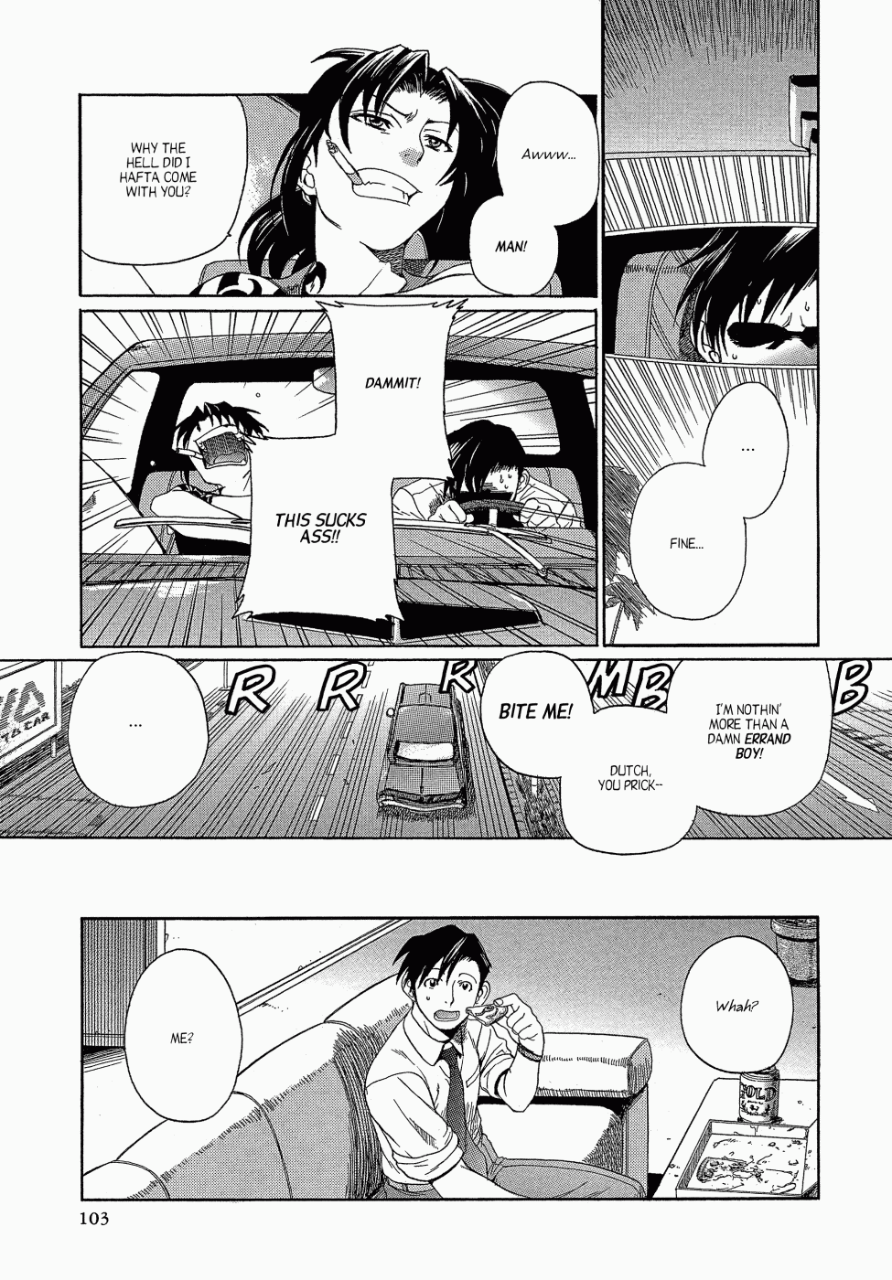 Black Lagoon Chapter 9 page 3 - Chapter 9: Calm Down, Two Men Pt.1