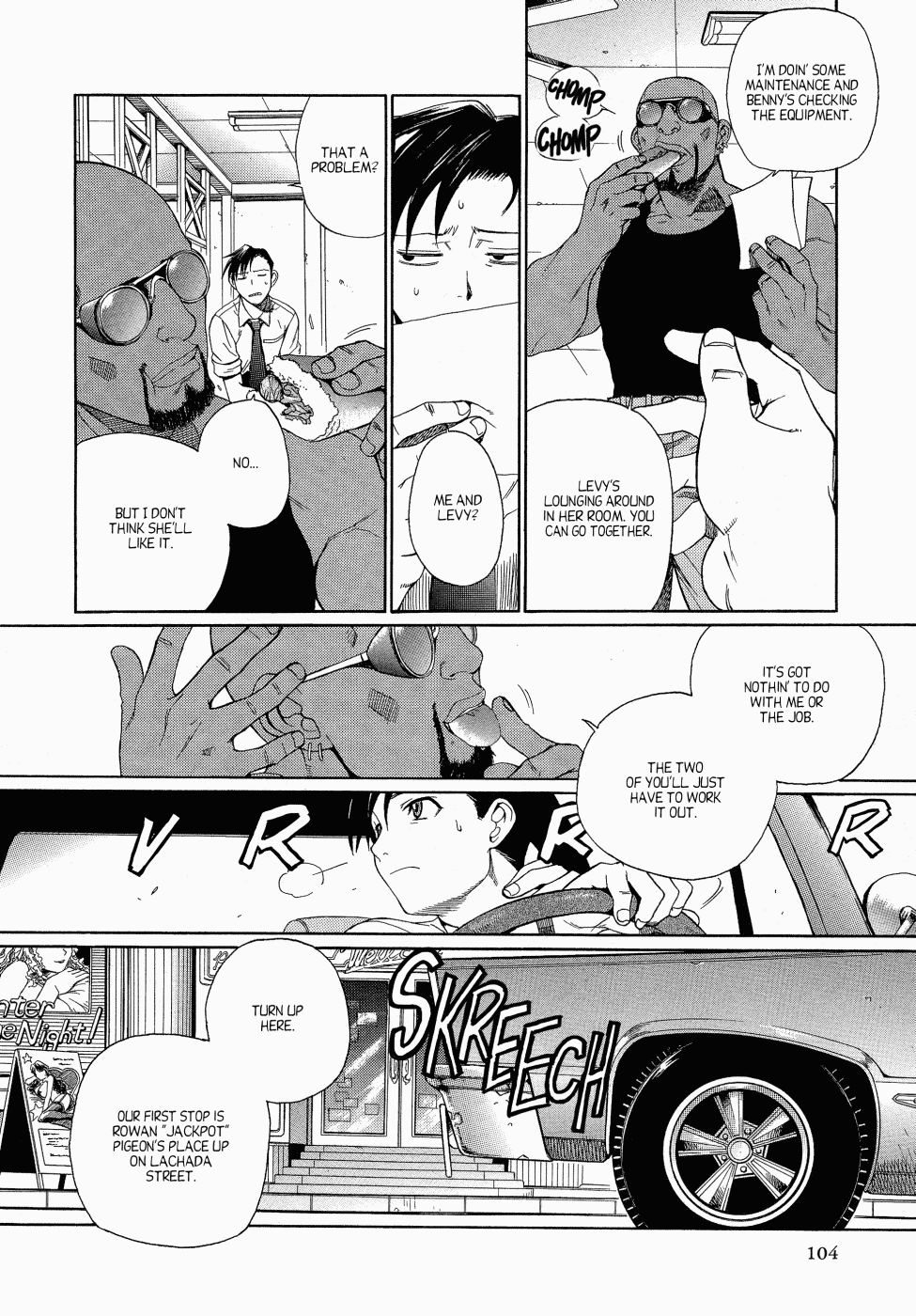 Black Lagoon Chapter 9 page 4 - Chapter 9: Calm Down, Two Men Pt.1