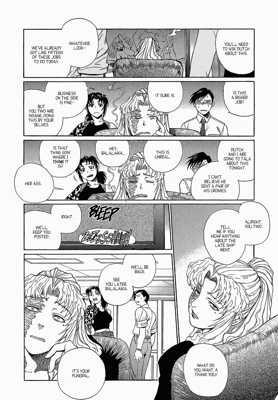 Black Lagoon Chapter 9 page 7 - Chapter 9: Calm Down, Two Men Pt.1