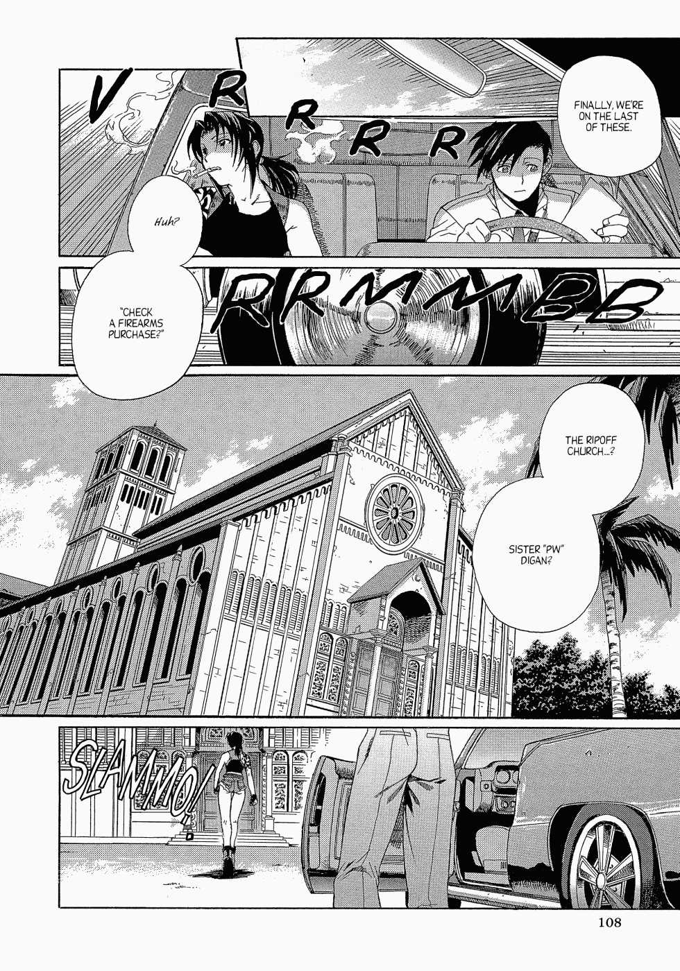 Black Lagoon Chapter 9 page 8 - Chapter 9: Calm Down, Two Men Pt.1