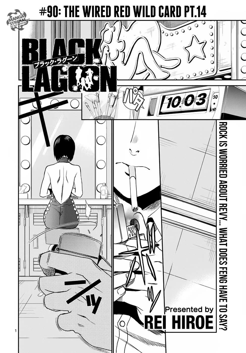 Black Lagoon Chapter 90 page 1 - Chapter 90: The Wired Red Wild Card PT.14