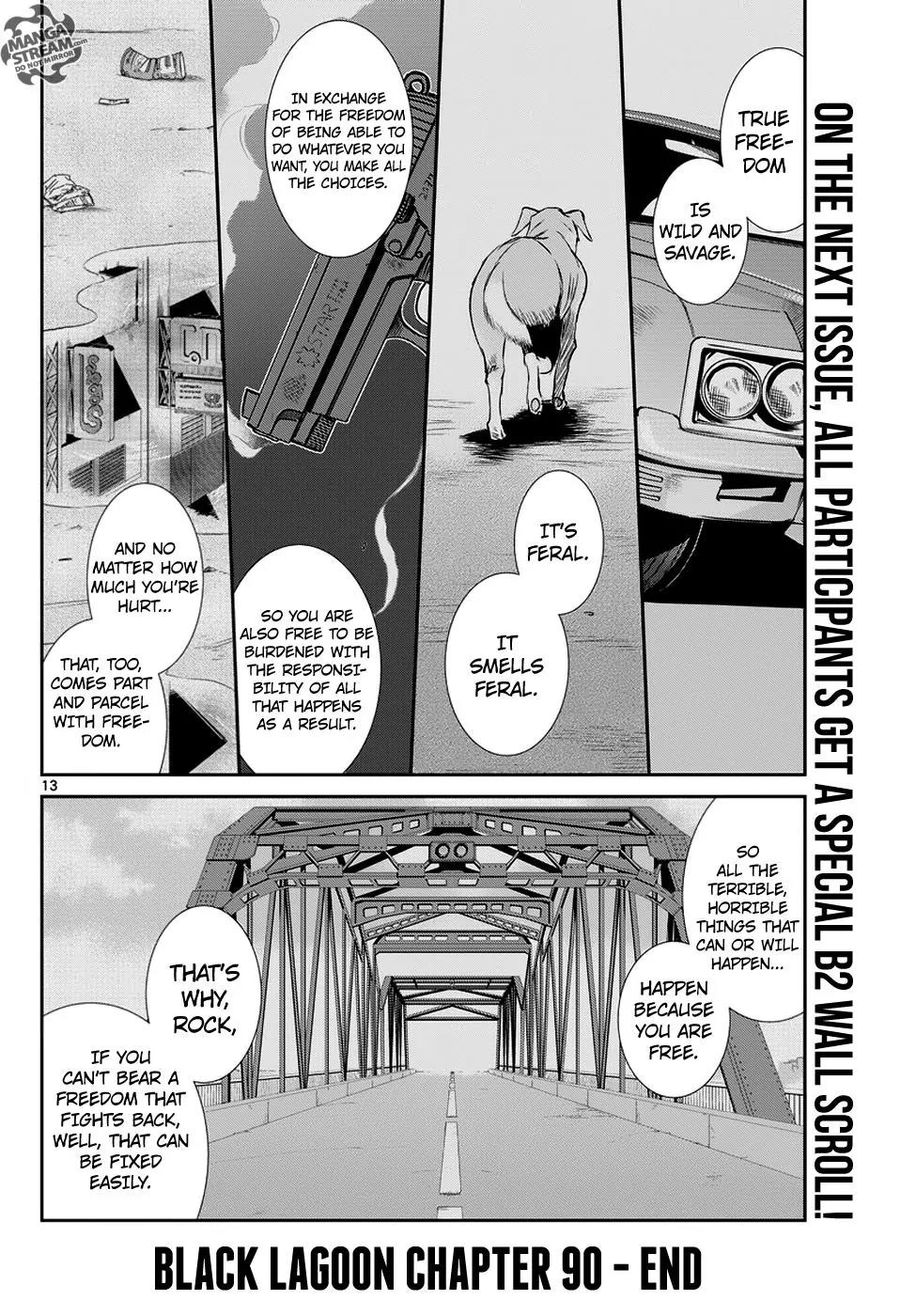 Black Lagoon Chapter 90 page 14 - Chapter 90: The Wired Red Wild Card PT.14