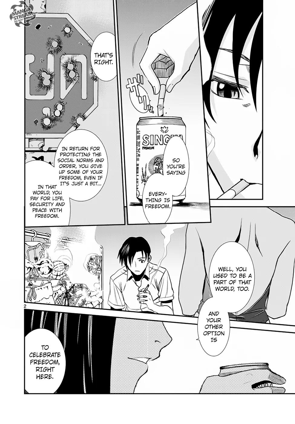 Black Lagoon Chapter 91 page 3 - Chapter 91: The Wired Red Wild Card PT.15