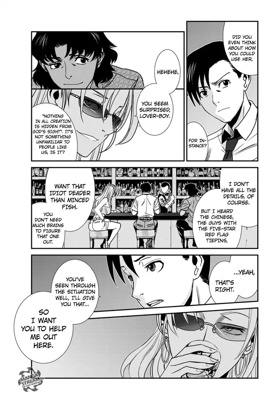Black Lagoon Chapter 92 page 10 - Chapter 92: The Wired Red Wild Card PT.16