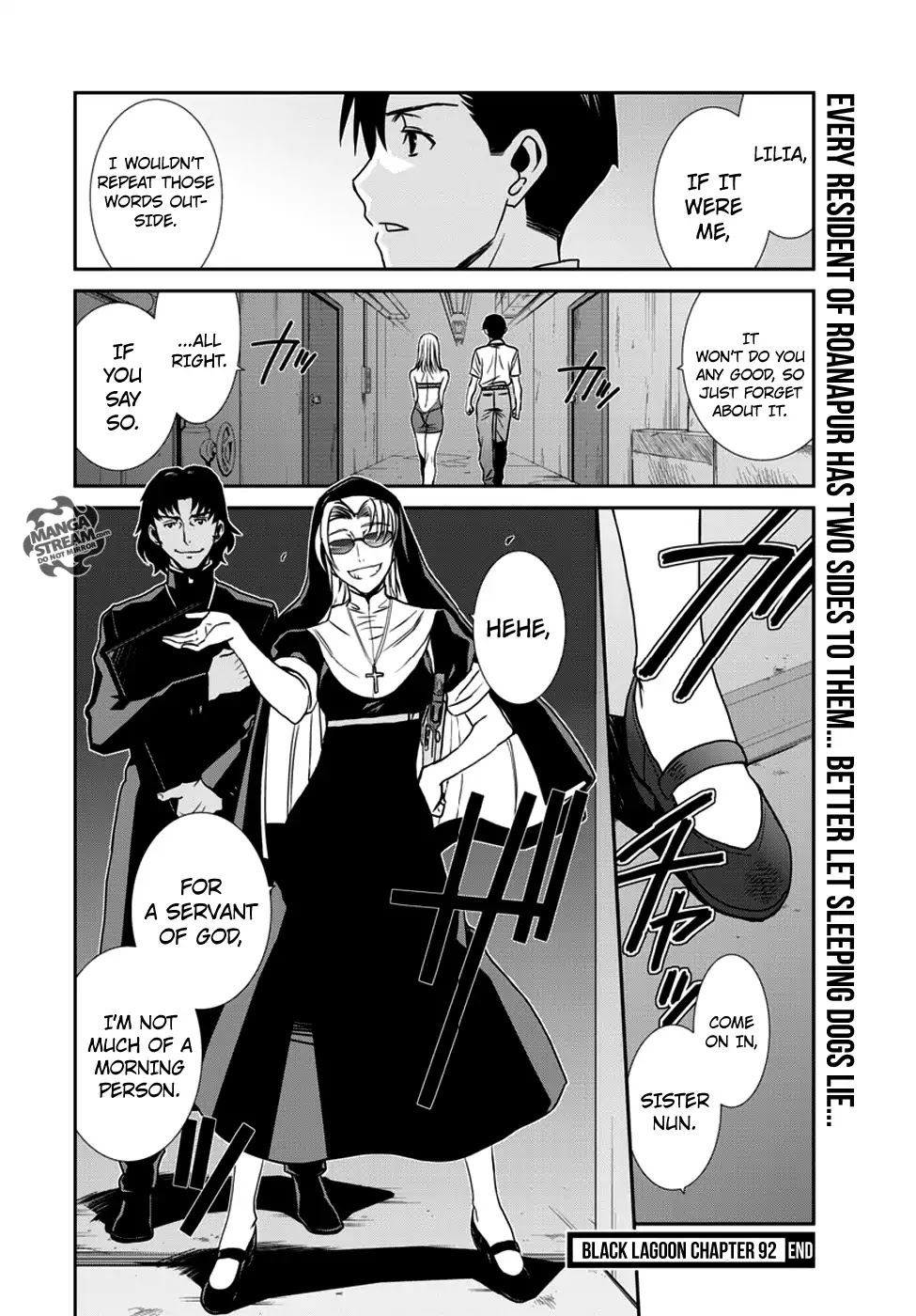Black Lagoon Chapter 92 page 17 - Chapter 92: The Wired Red Wild Card PT.16
