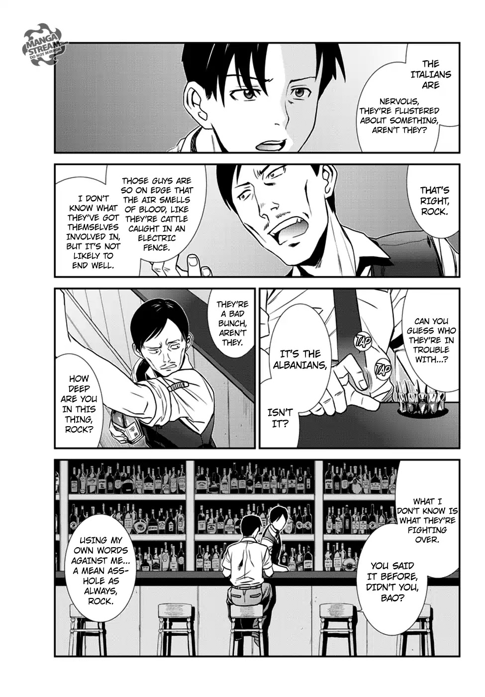 Black Lagoon Chapter 92 page 4 - Chapter 92: The Wired Red Wild Card PT.16
