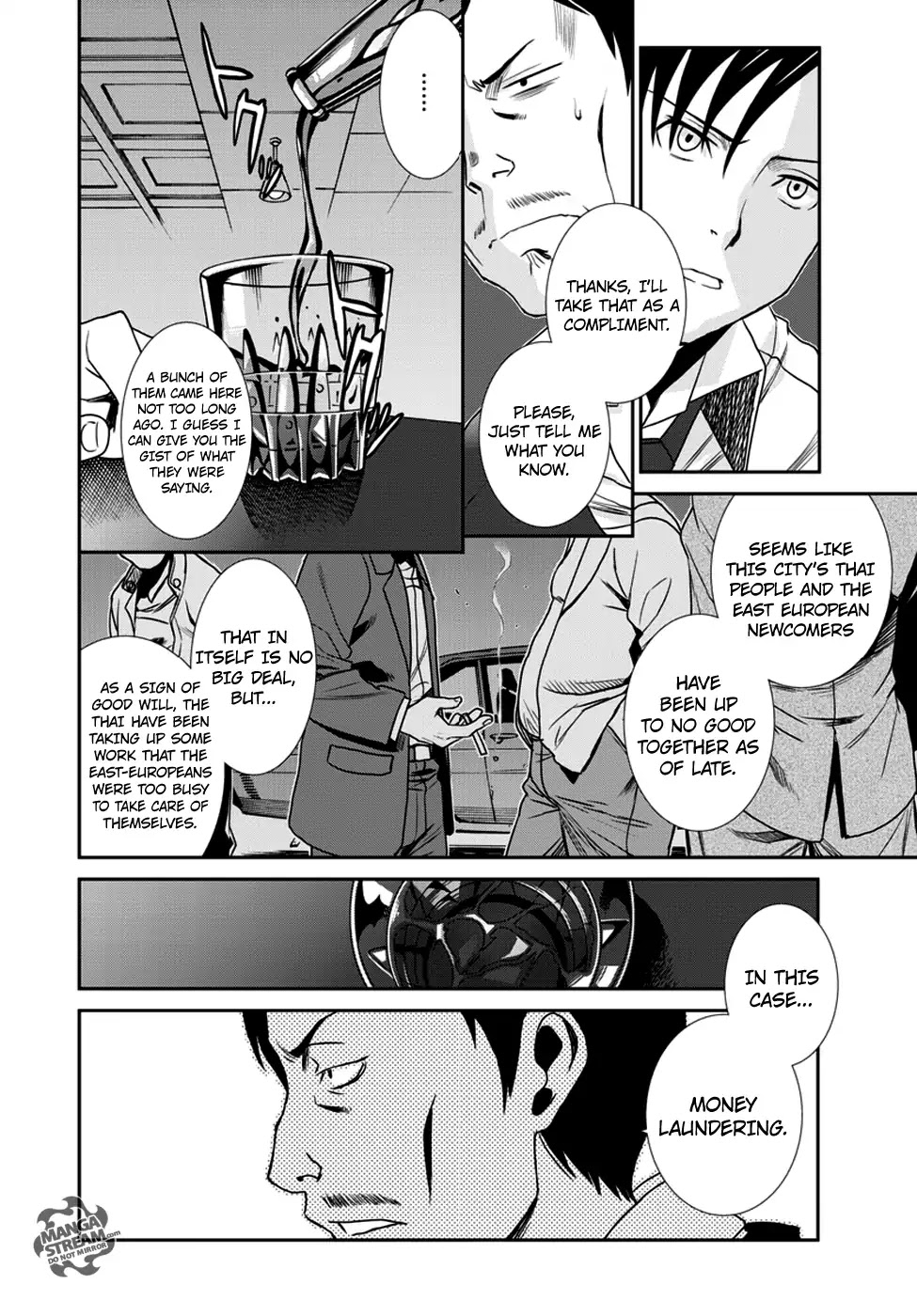Black Lagoon Chapter 92 page 5 - Chapter 92: The Wired Red Wild Card PT.16