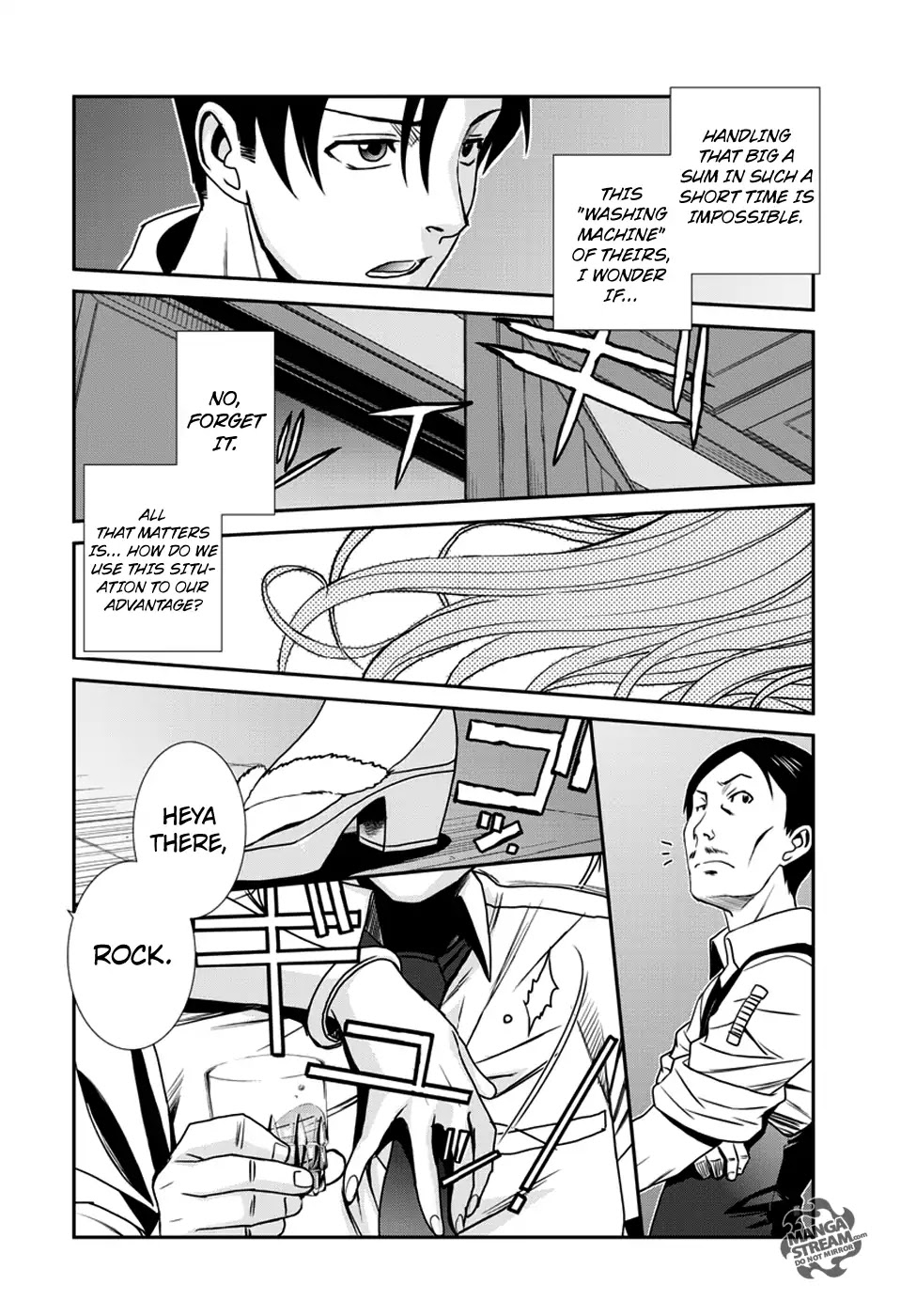 Black Lagoon Chapter 92 page 7 - Chapter 92: The Wired Red Wild Card PT.16