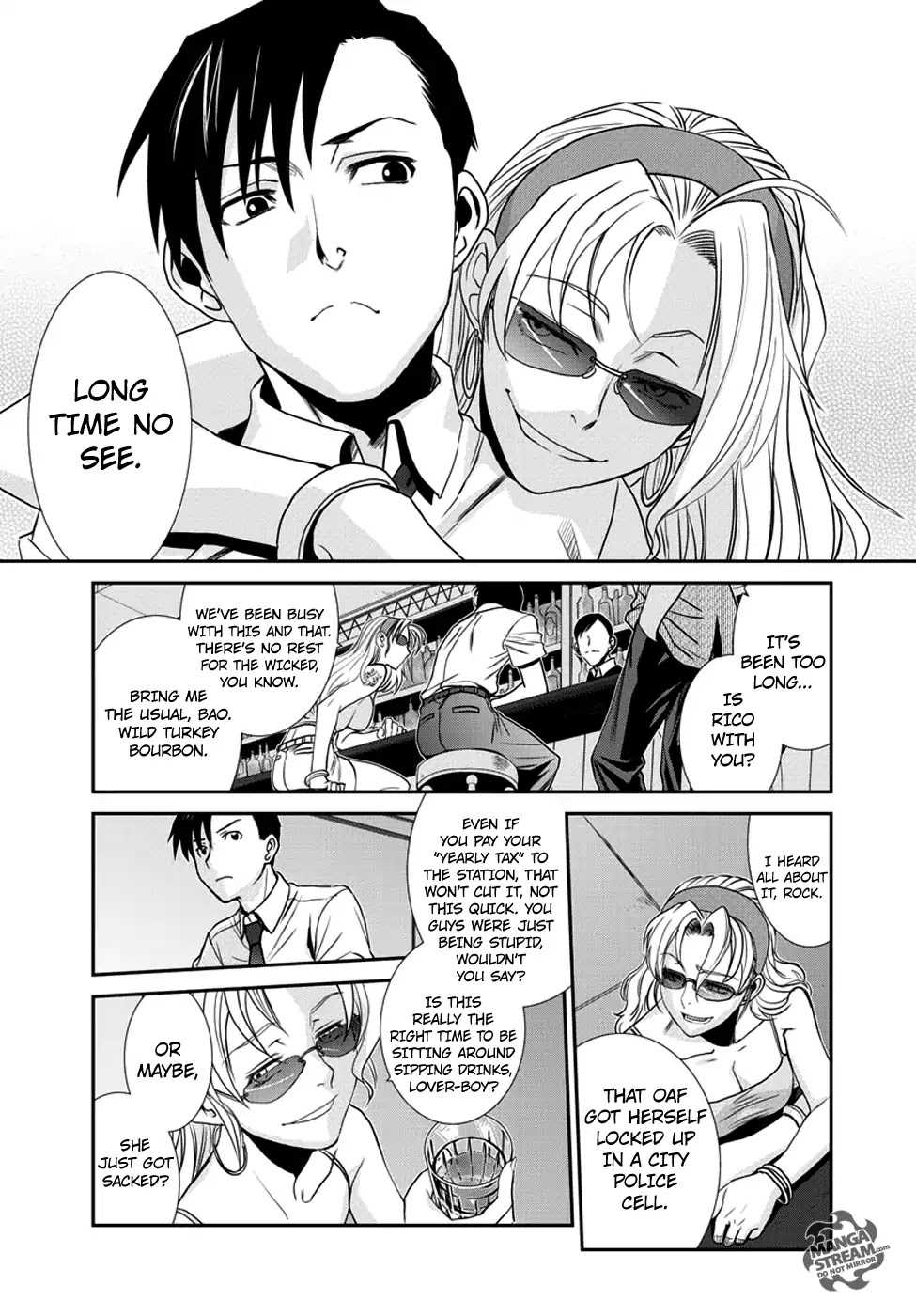 Black Lagoon Chapter 92 page 8 - Chapter 92: The Wired Red Wild Card PT.16