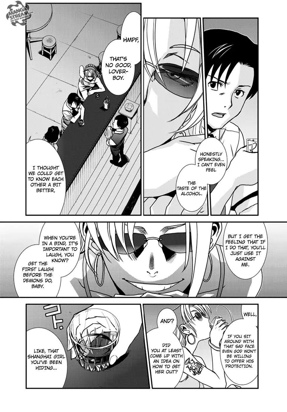 Black Lagoon Chapter 92 page 9 - Chapter 92: The Wired Red Wild Card PT.16