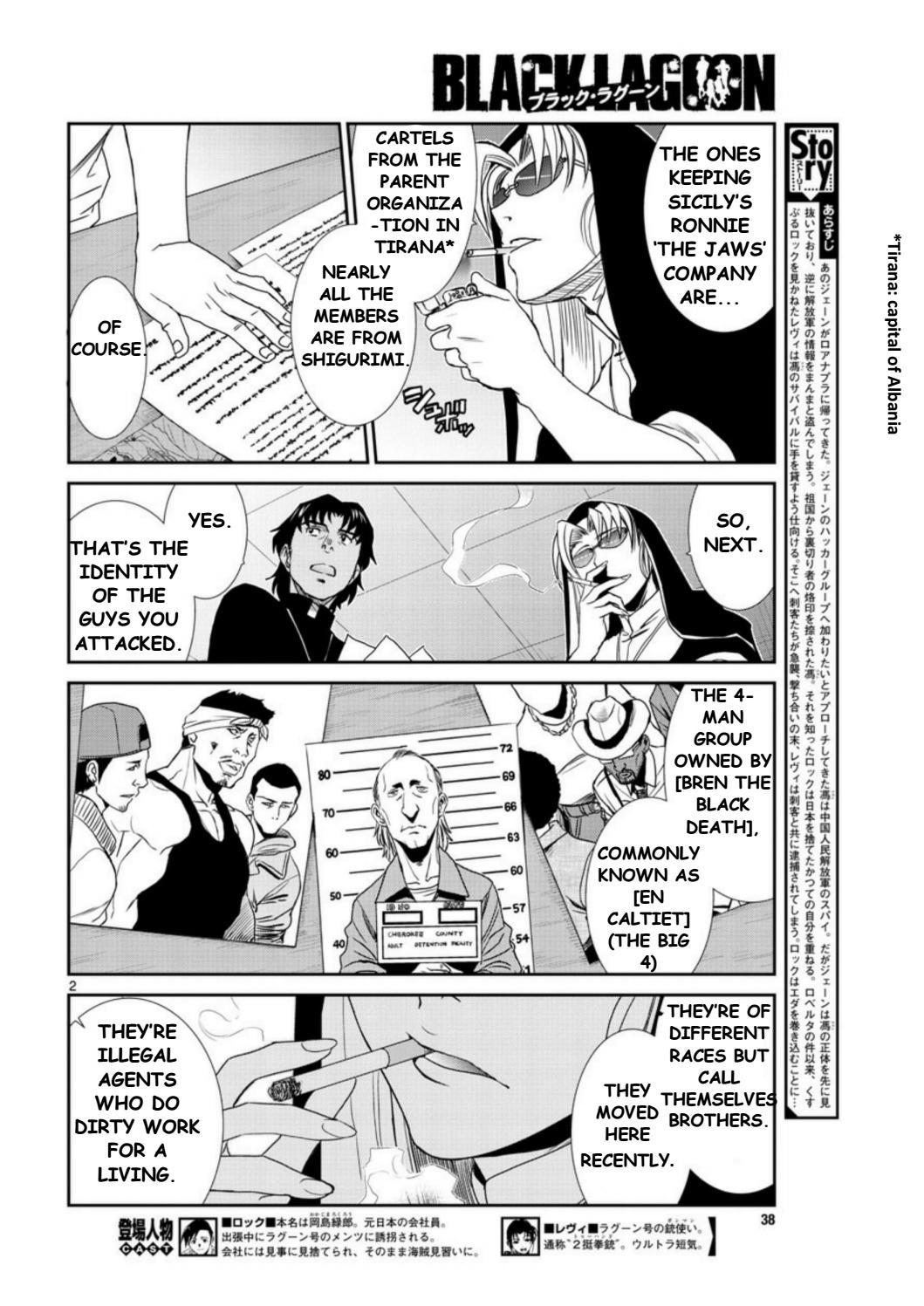 Black Lagoon Chapter 93 page 2 - Chapter 93: The Wired Red Wild Card Pt.17