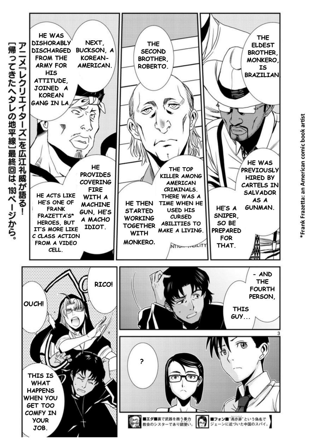 Black Lagoon Chapter 93 page 3 - Chapter 93: The Wired Red Wild Card Pt.17