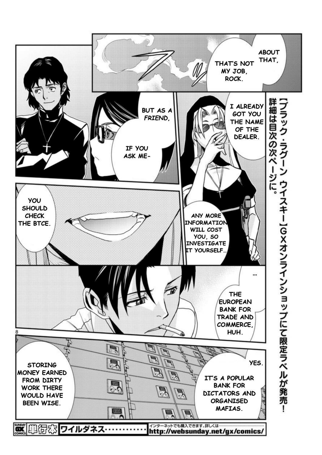 Black Lagoon Chapter 93 page 8 - Chapter 93: The Wired Red Wild Card Pt.17