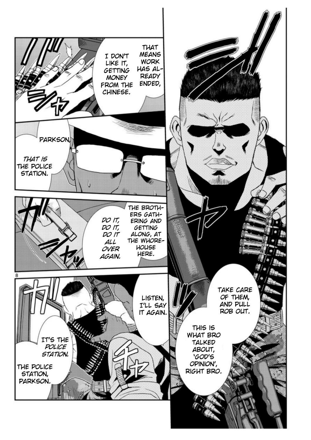 Black Lagoon Chapter 94 page 8 - Chapter 94: The Wired Red Wild Card Pt.18