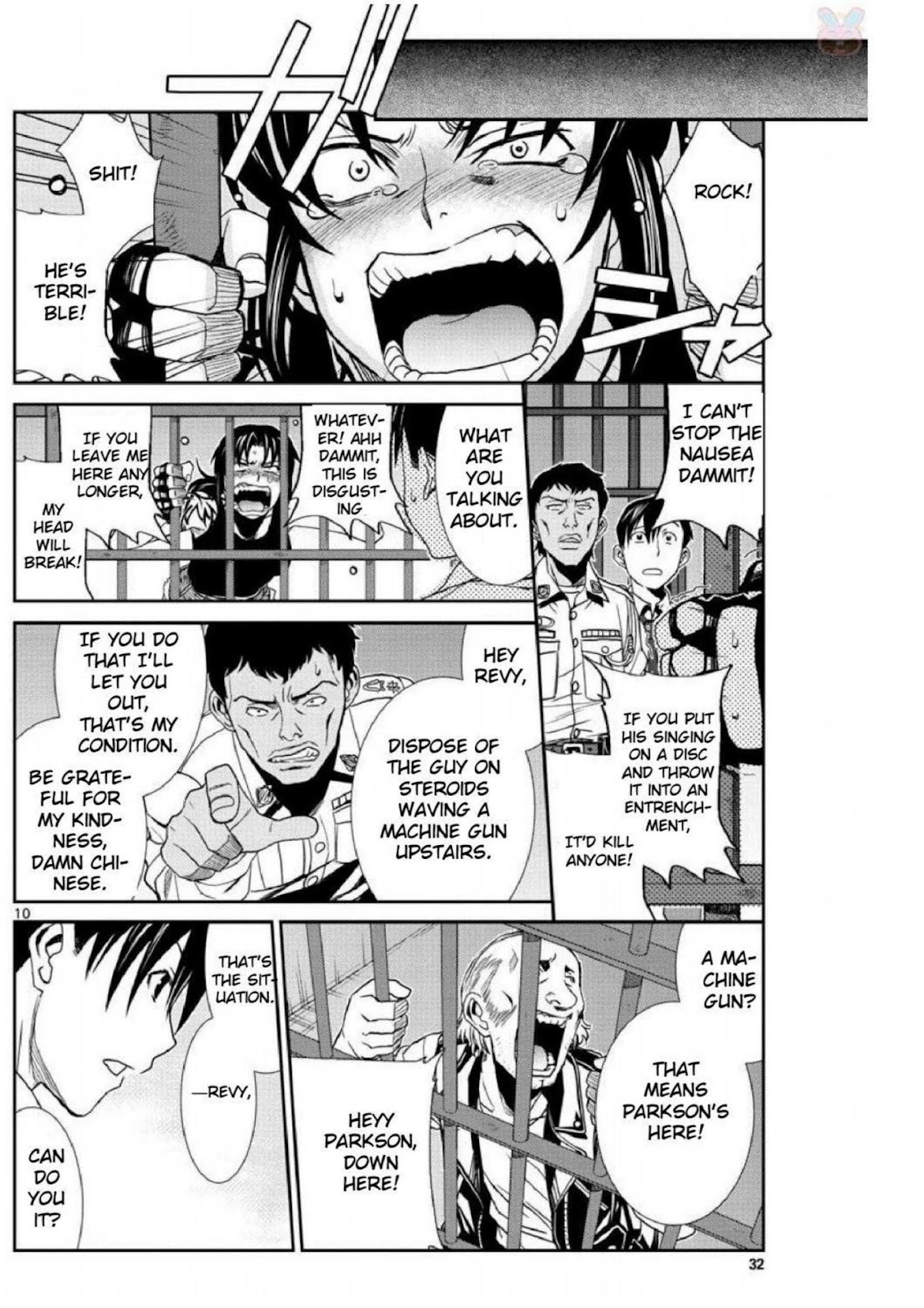 Black Lagoon Chapter 95 page 10 - Chapter 95: The Wired Red Wild Card Pt.19