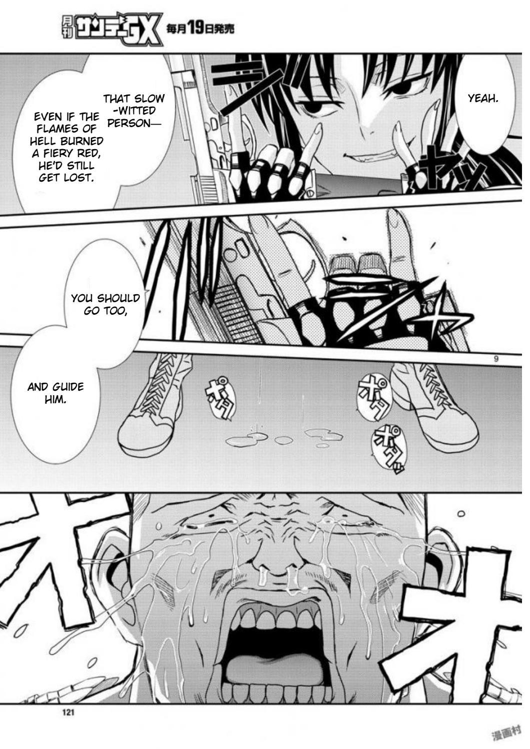 Black Lagoon Chapter 96 page 9 - Chapter 96: The Wired Red Wild Card Pt.20