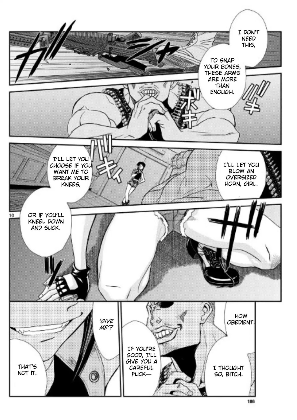 Black Lagoon Chapter 97 page 10 - Chapter 97: The Wired Red Wild Card PT.21