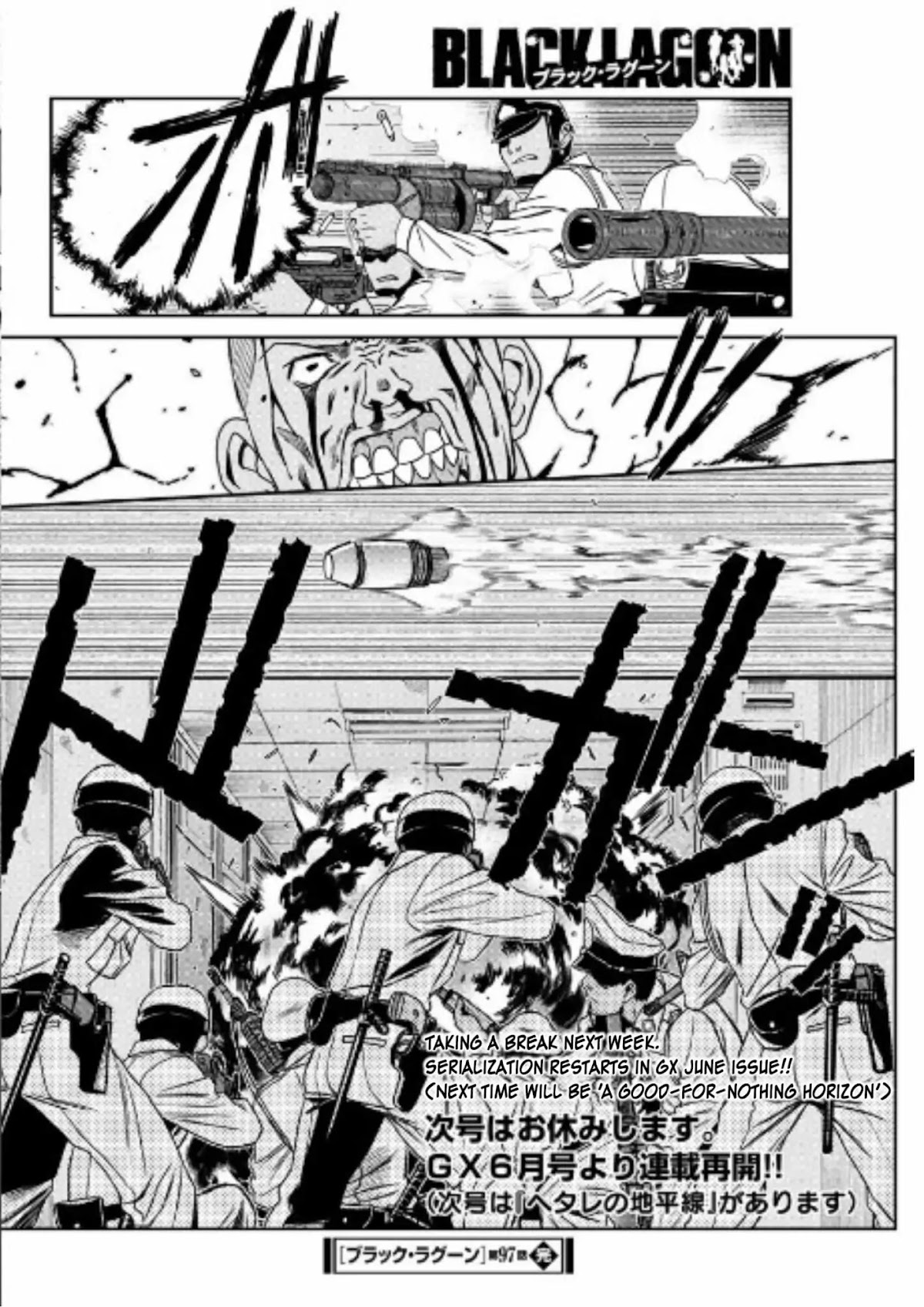 Black Lagoon Chapter 97 page 13 - Chapter 97: The Wired Red Wild Card PT.21