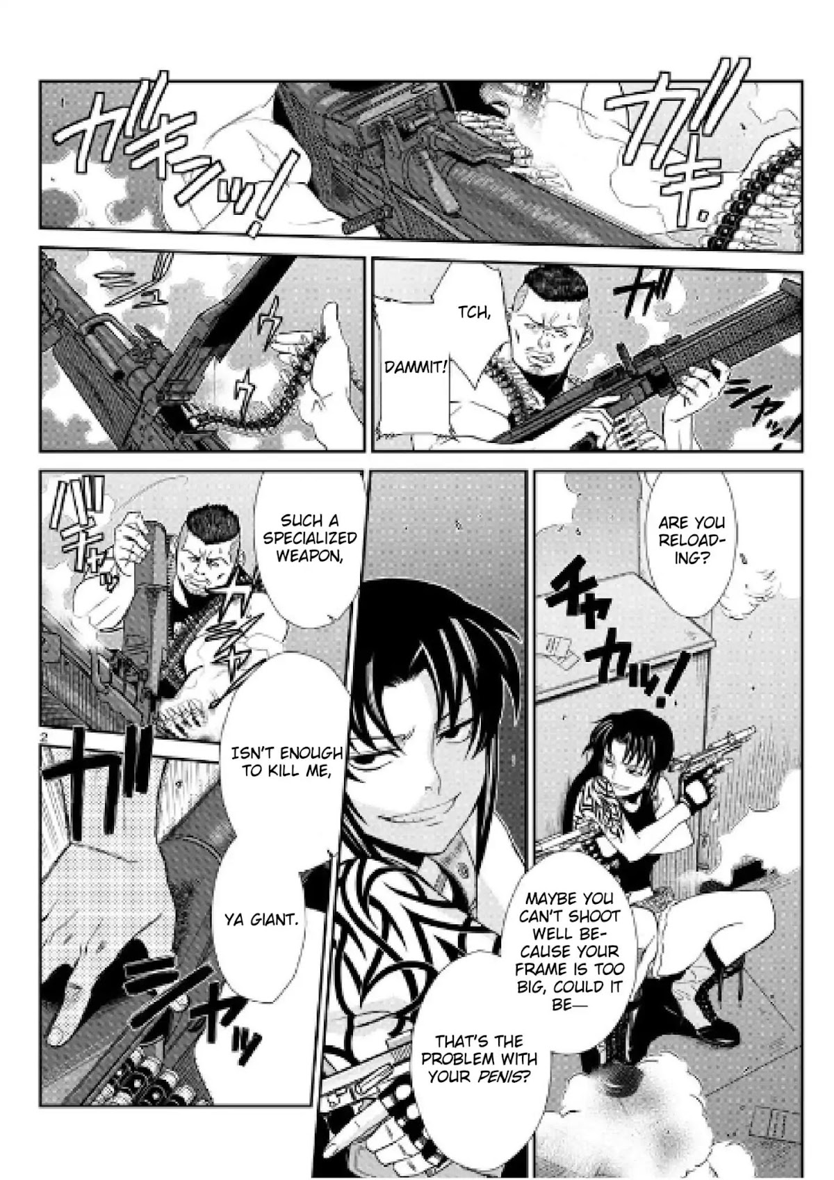 Black Lagoon Chapter 97 page 2 - Chapter 97: The Wired Red Wild Card PT.21