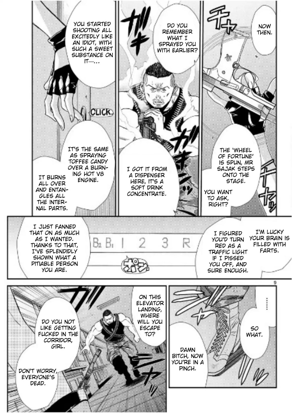 Black Lagoon Chapter 97 page 9 - Chapter 97: The Wired Red Wild Card PT.21
