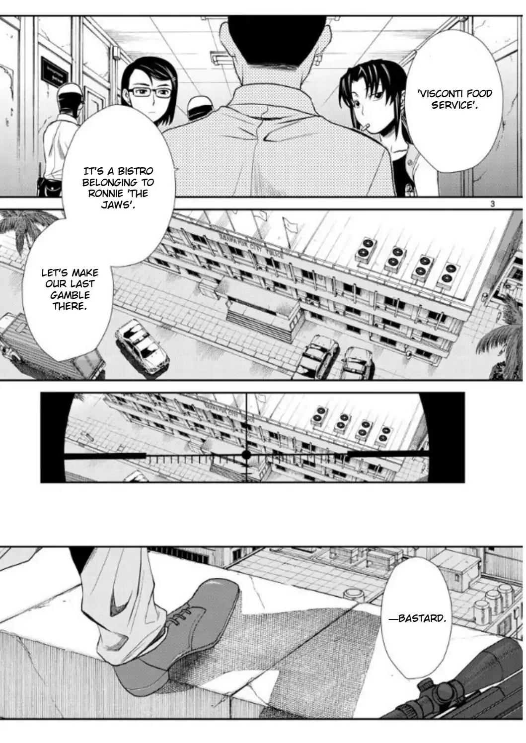 Black Lagoon Chapter 98 page 3 - Chapter 98: The Wired Red Wild Card PT.22