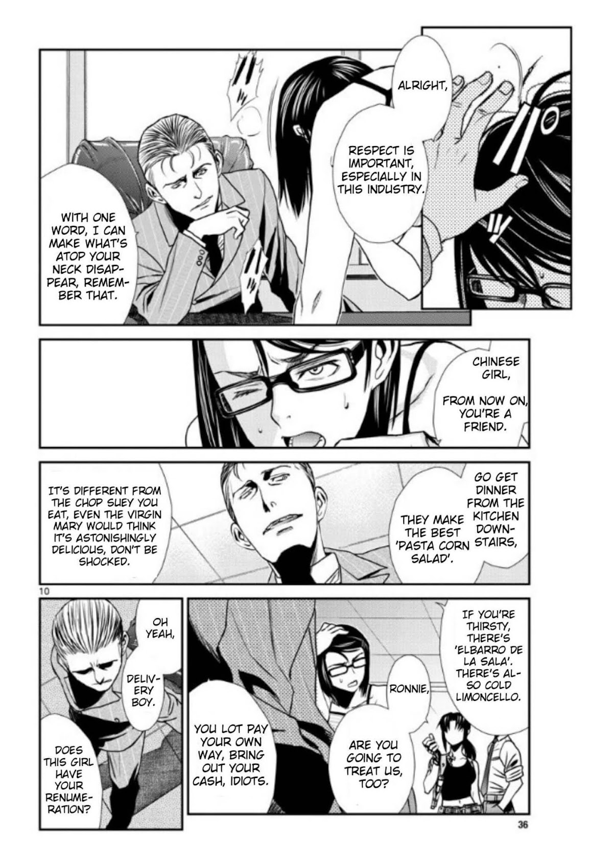 Black Lagoon Chapter 99 page 10 - Chapter 99: The Wired Red Wild Card Pt.23