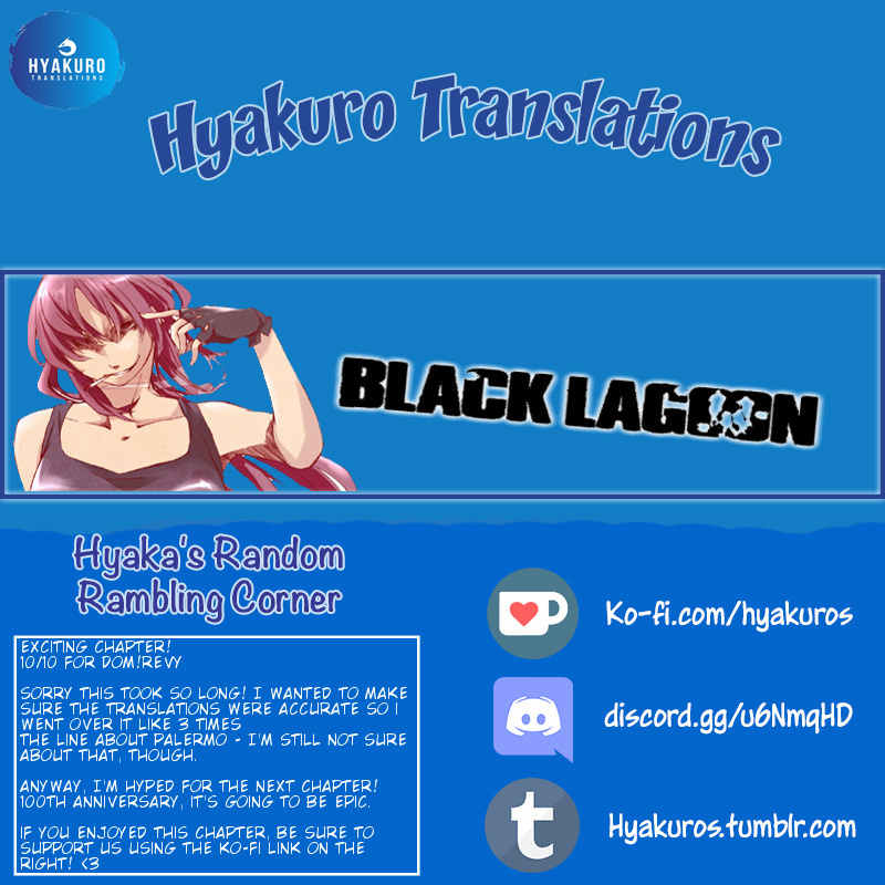 Black Lagoon Chapter 99 page 17 - Chapter 99: The Wired Red Wild Card Pt.23