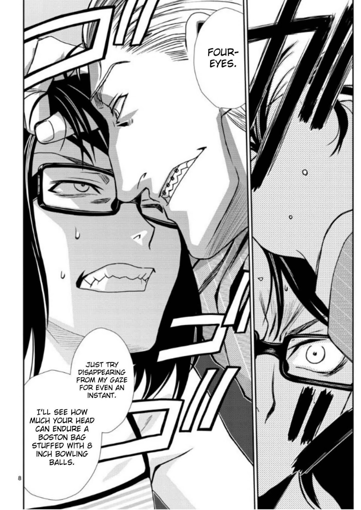 Black Lagoon Chapter 99 page 8 - Chapter 99: The Wired Red Wild Card Pt.23