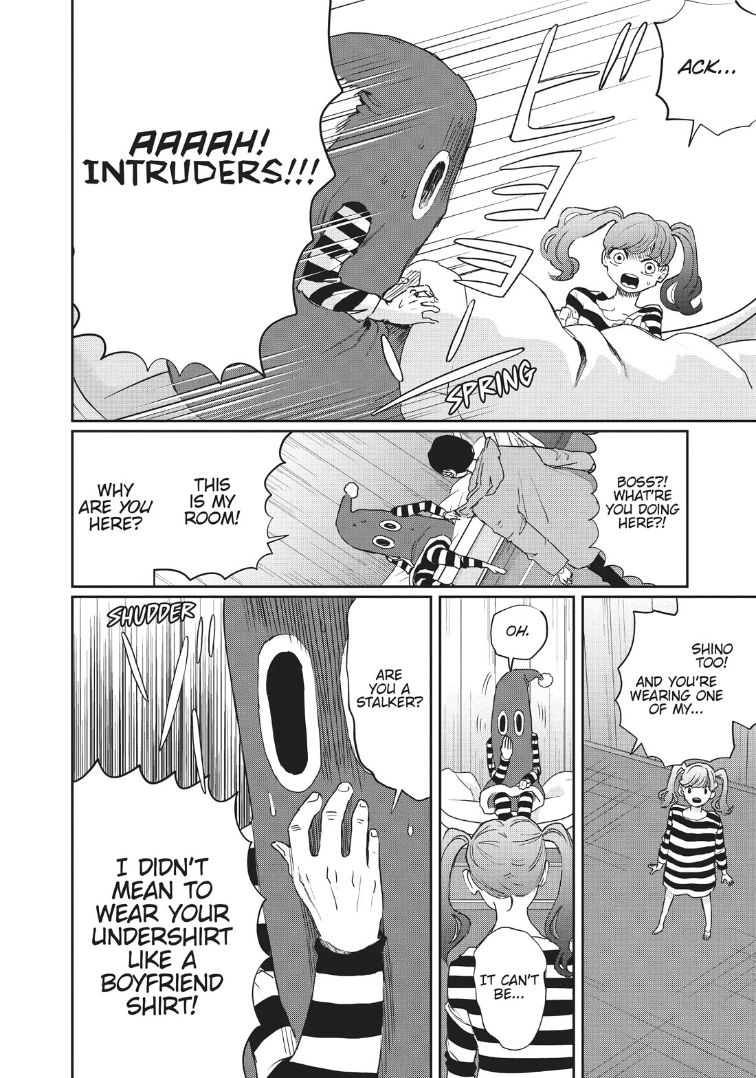 Black Night Parade Chapter 13 page 11 - Chapter 13: The Un-fortunate Gingerbread Cookie!