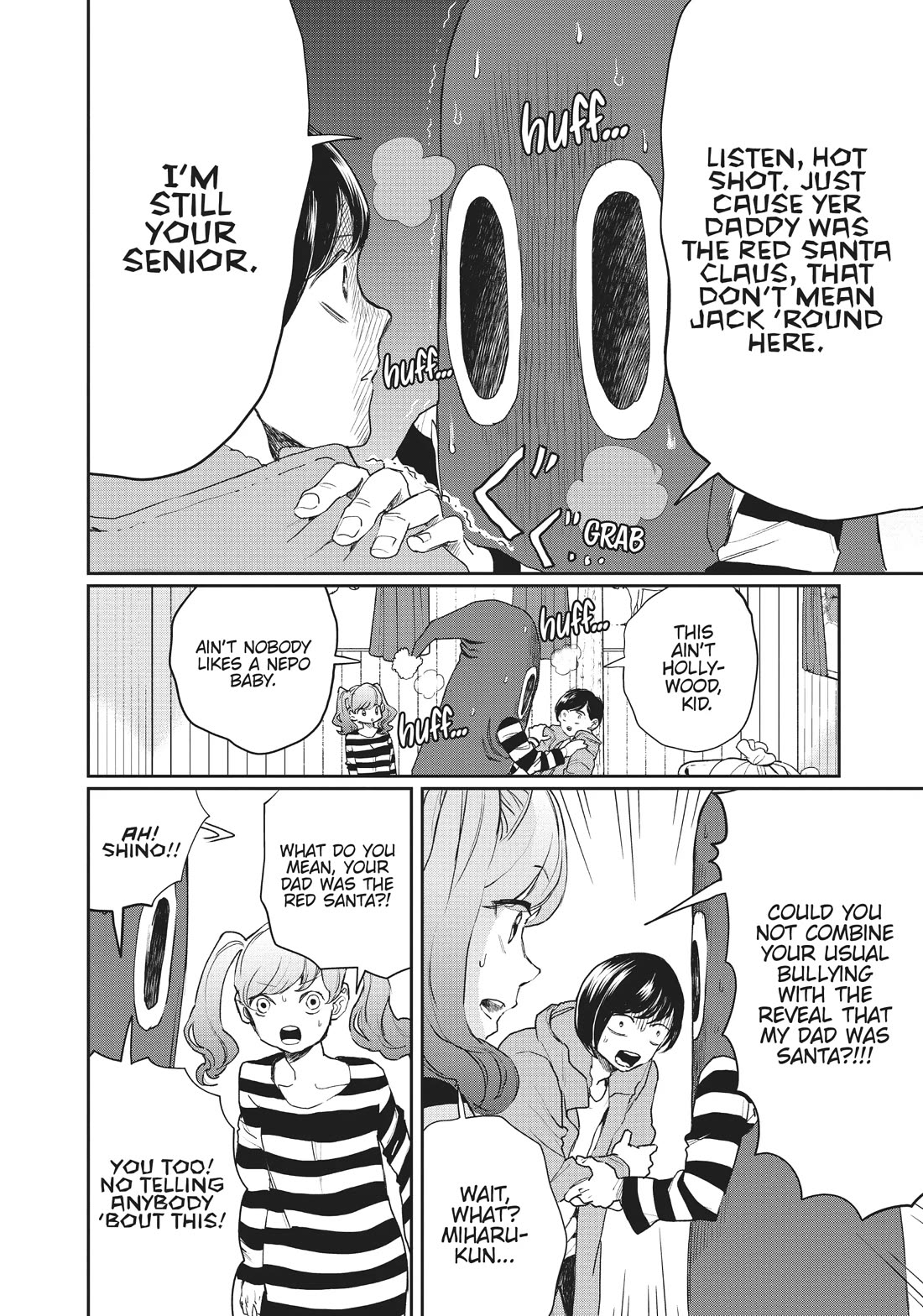 Black Night Parade Chapter 13 page 13 - Chapter 13: The Un-fortunate Gingerbread Cookie!