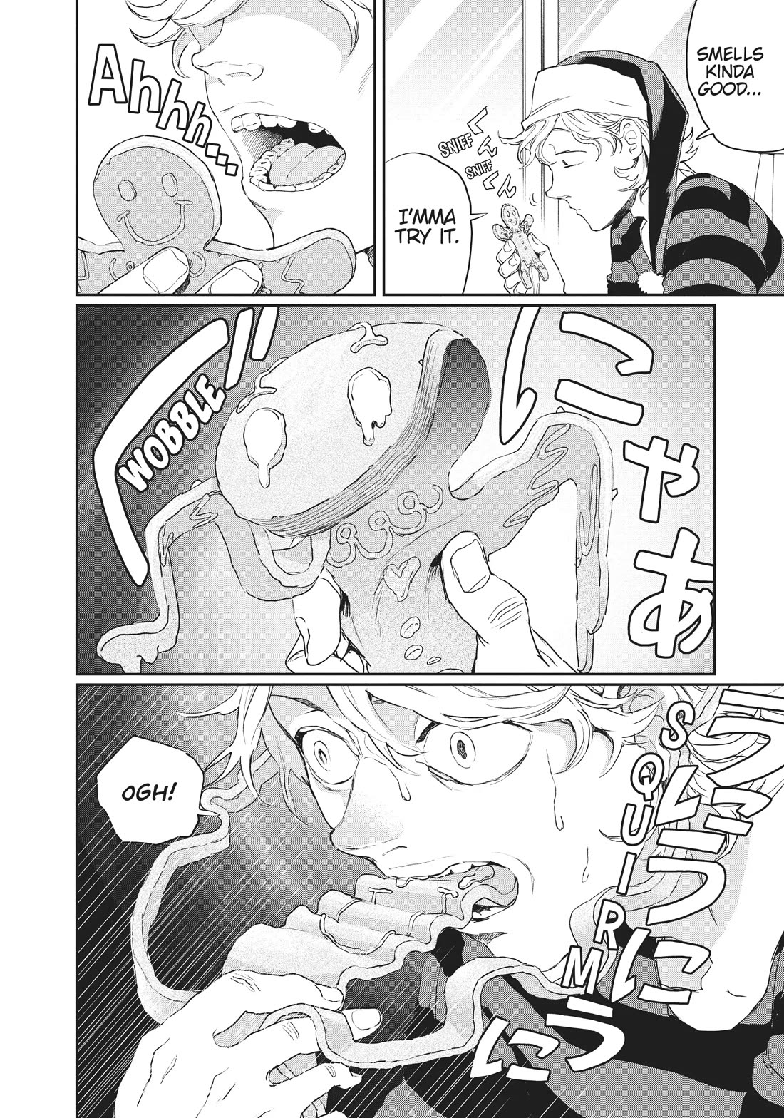 Black Night Parade Chapter 13 page 21 - Chapter 13: The Un-fortunate Gingerbread Cookie!