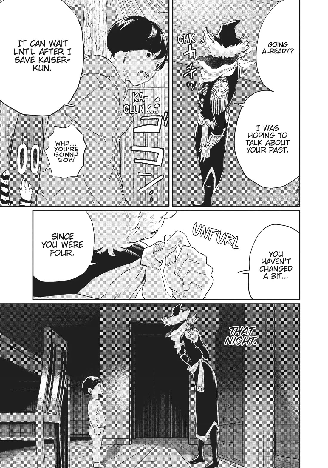 Black Night Parade Chapter 13 page 24 - Chapter 13: The Un-fortunate Gingerbread Cookie!
