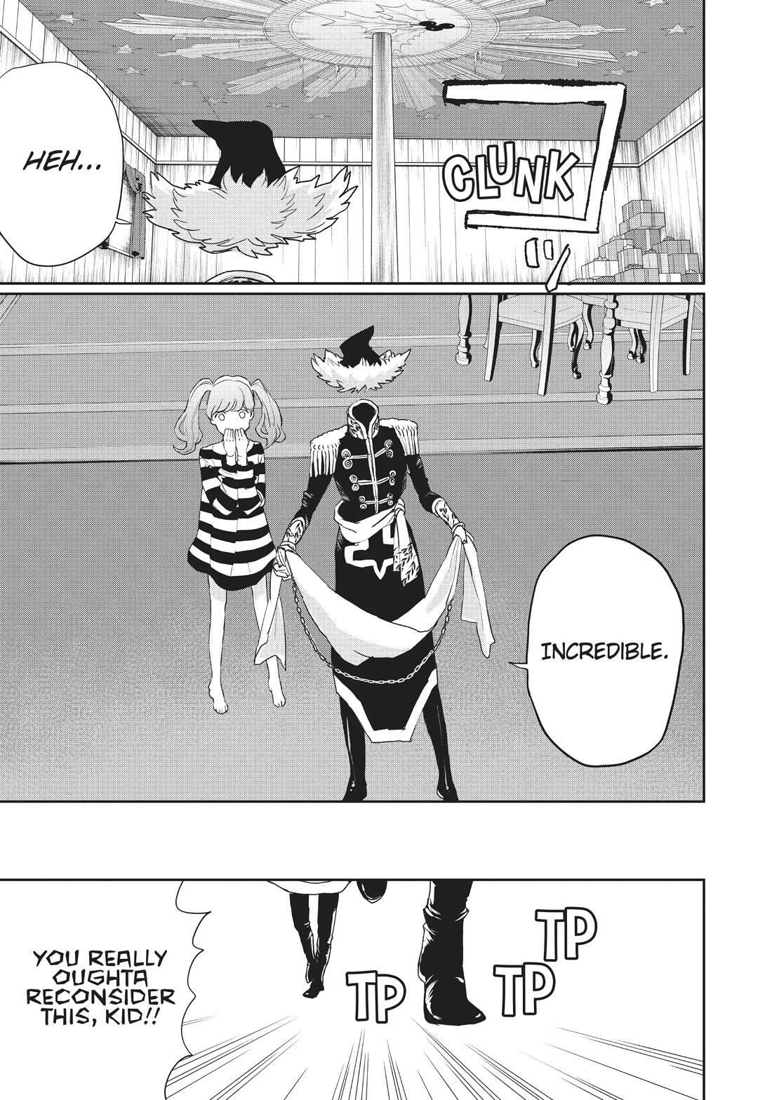 Black Night Parade Chapter 13 page 28 - Chapter 13: The Un-fortunate Gingerbread Cookie!