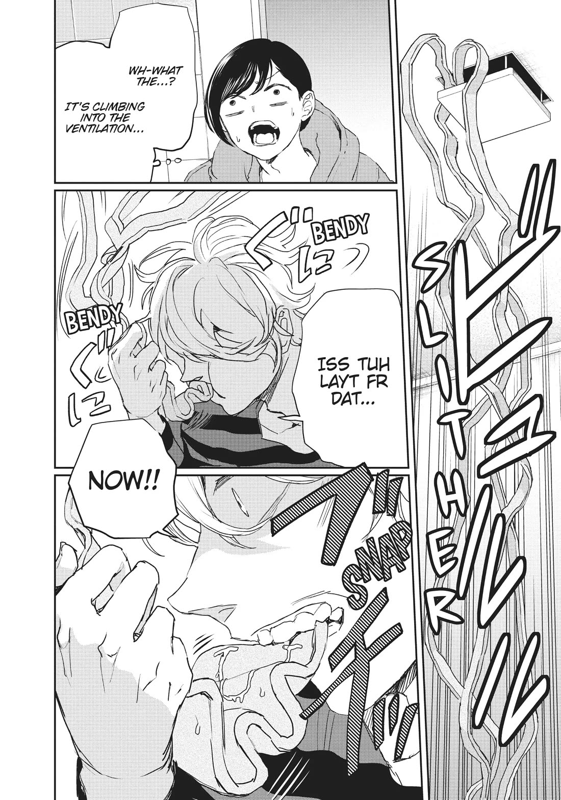 Black Night Parade Chapter 13 page 35 - Chapter 13: The Un-fortunate Gingerbread Cookie!