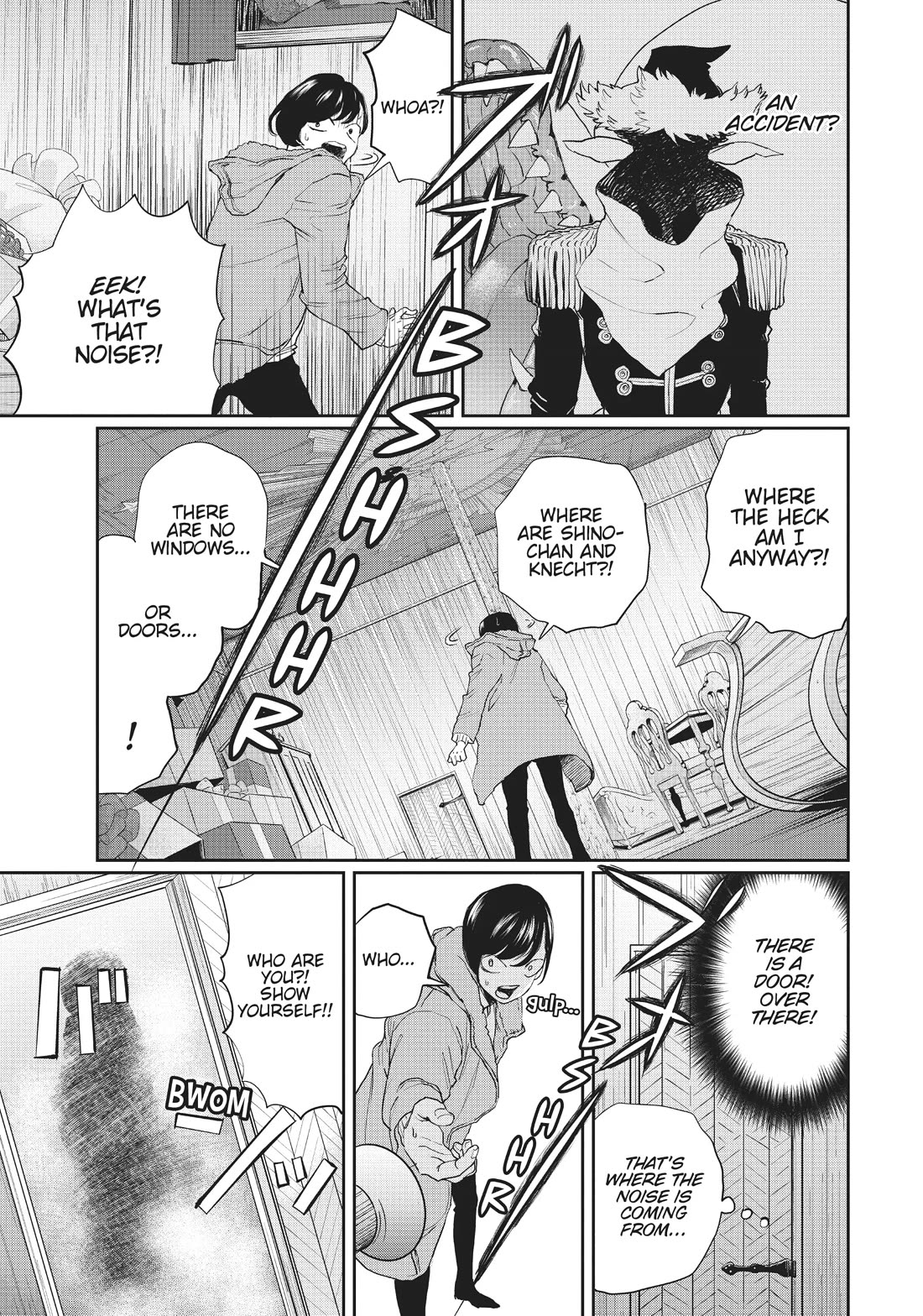 Black Night Parade Chapter 13 page 8 - Chapter 13: The Un-fortunate Gingerbread Cookie!