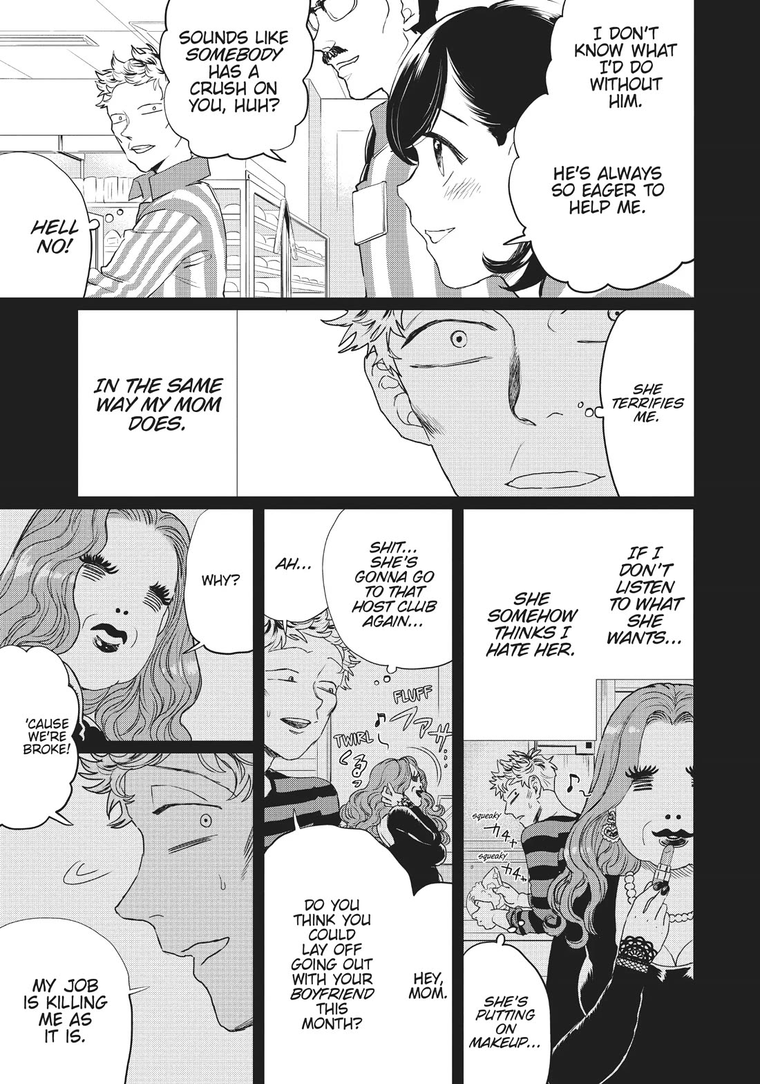 Black Night Parade Chapter 14 page 15 - Chapter 14: A Bitter Tale of Strawberry Mochi