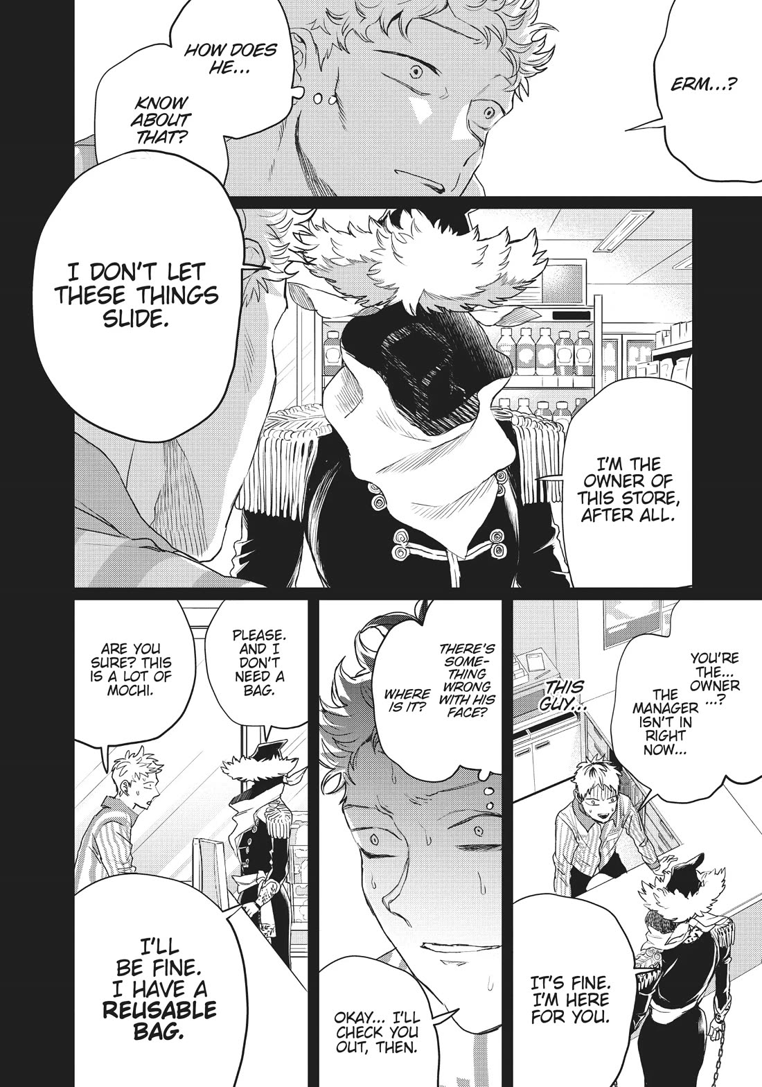 Black Night Parade Chapter 14 page 32 - Chapter 14: A Bitter Tale of Strawberry Mochi
