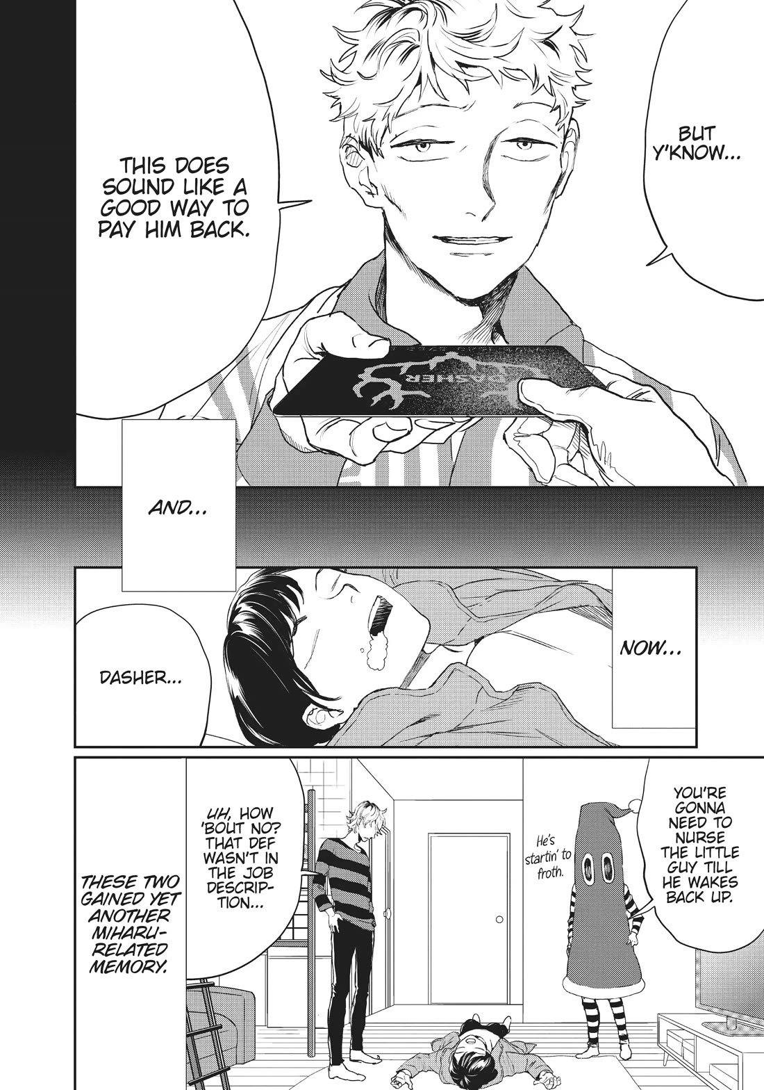 Black Night Parade Chapter 14 page 36 - Chapter 14: A Bitter Tale of Strawberry Mochi