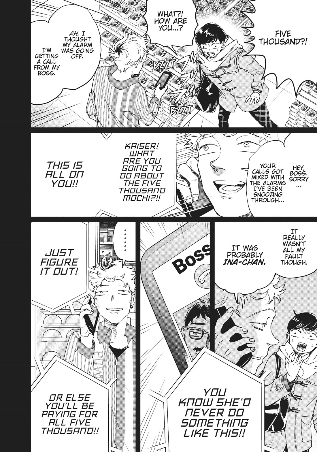 Black Night Parade Chapter 14 page 6 - Chapter 14: A Bitter Tale of Strawberry Mochi