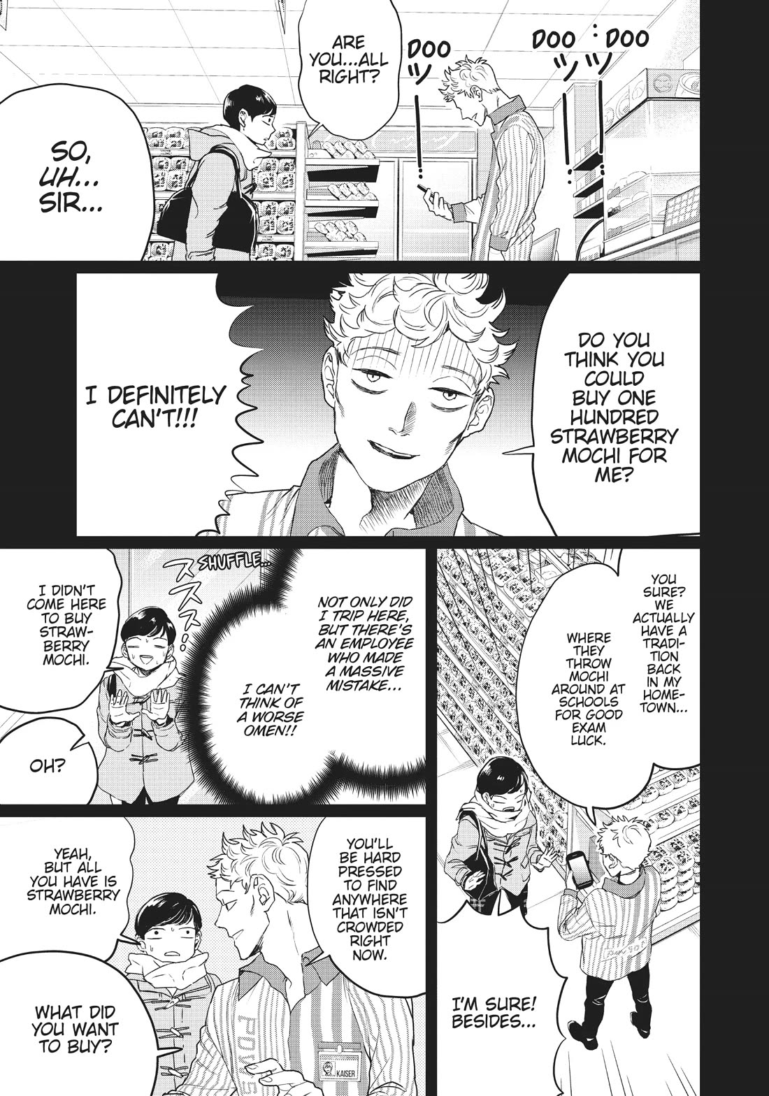 Black Night Parade Chapter 14 page 7 - Chapter 14: A Bitter Tale of Strawberry Mochi