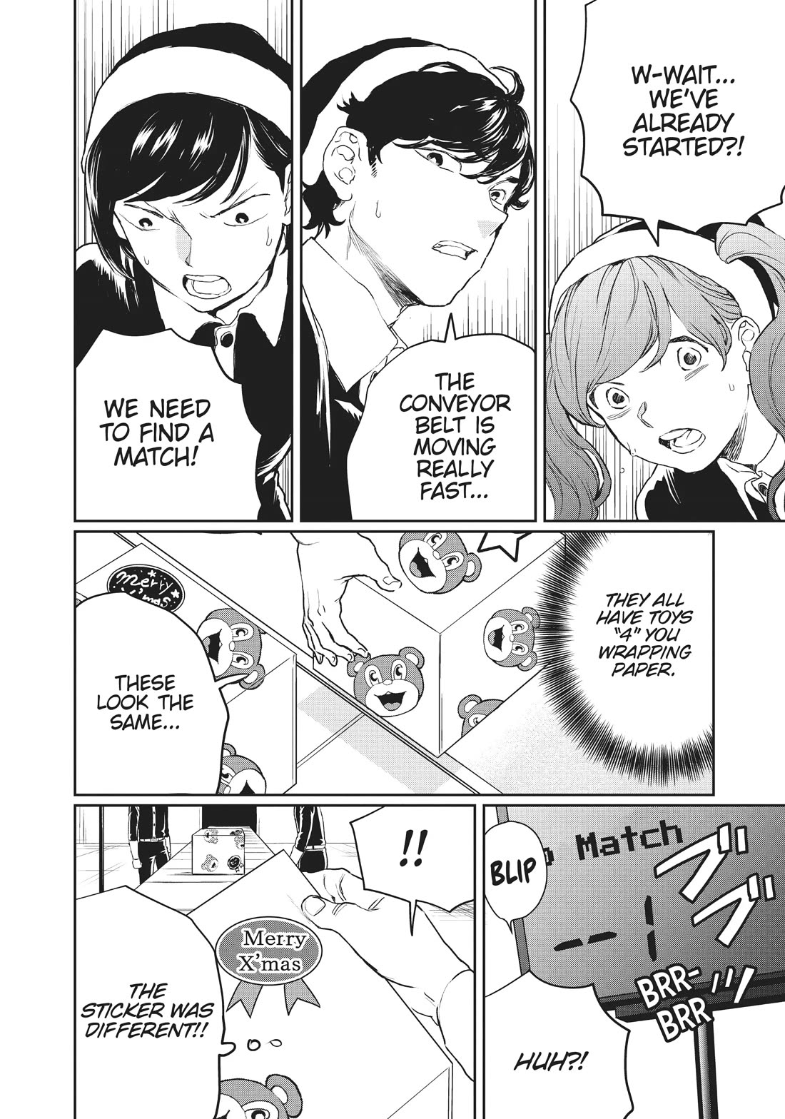 Black Night Parade Chapter 15 page 12 - Chapter 15: Trial by Conveyor Belt!