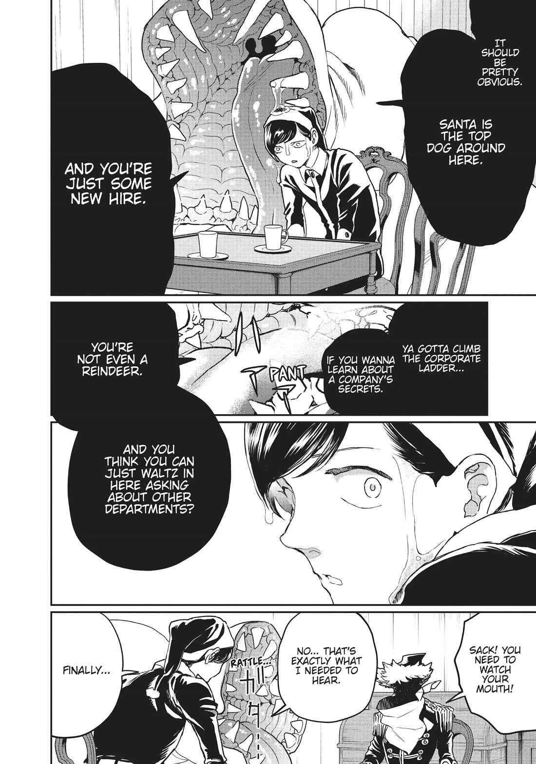 Black Night Parade Chapter 15 page 24 - Chapter 15: Trial by Conveyor Belt!