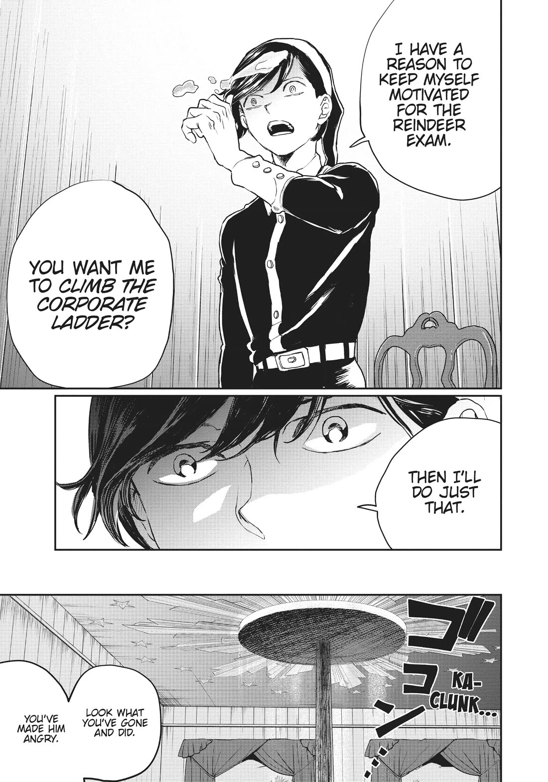 Black Night Parade Chapter 15 page 25 - Chapter 15: Trial by Conveyor Belt!