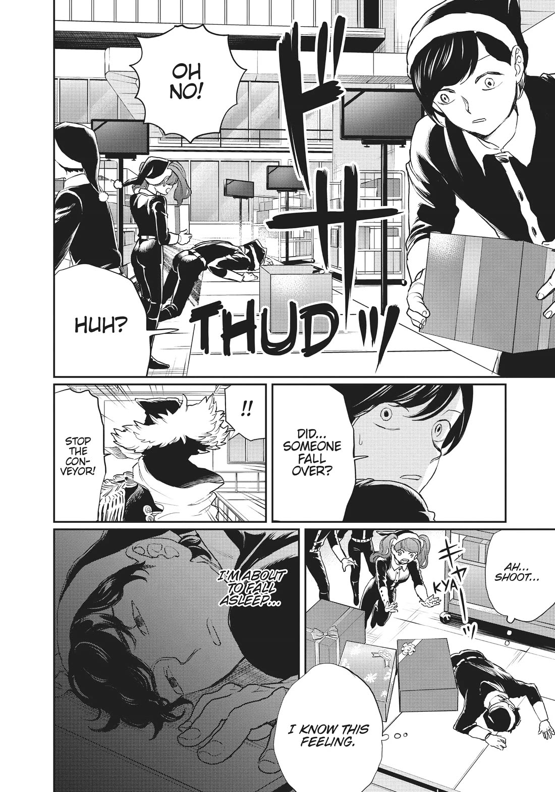 Black Night Parade Chapter 15 page 36 - Chapter 15: Trial by Conveyor Belt!