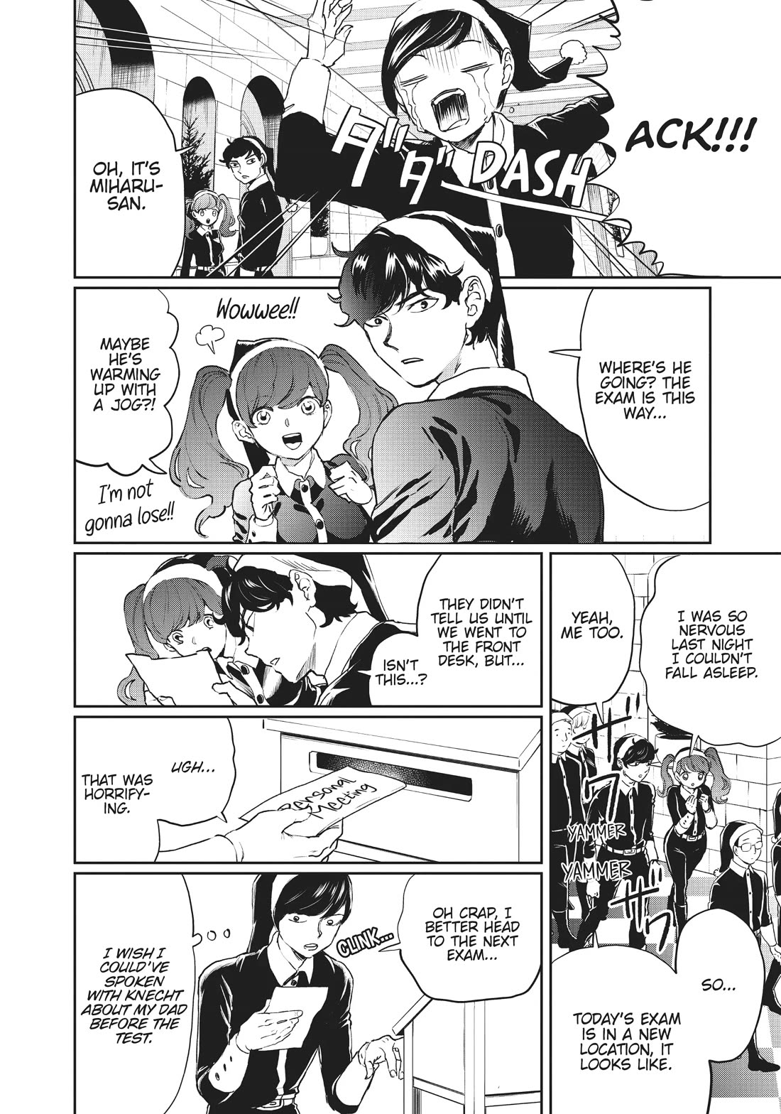 Black Night Parade Chapter 15 page 4 - Chapter 15: Trial by Conveyor Belt!