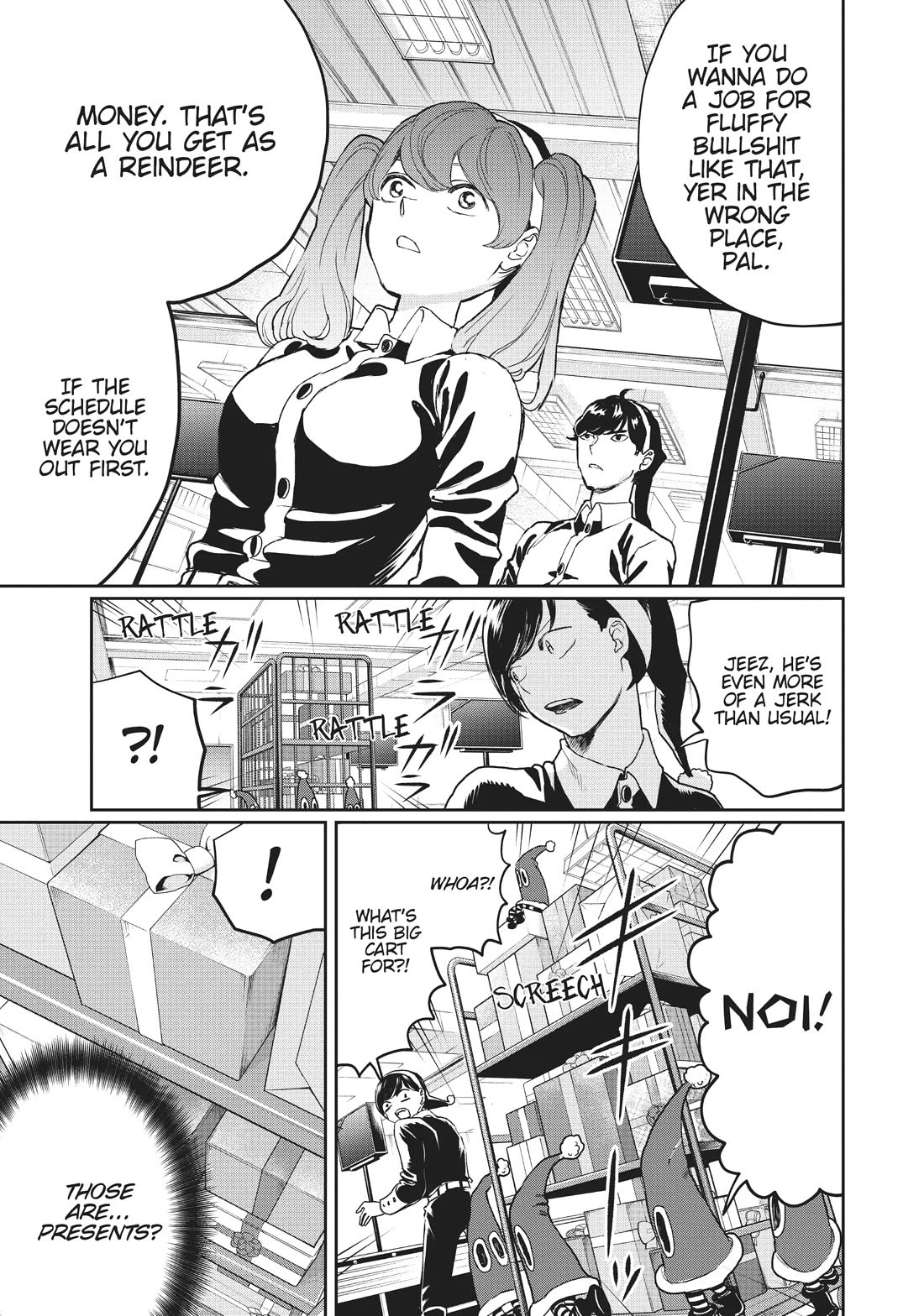 Black Night Parade Chapter 15 page 9 - Chapter 15: Trial by Conveyor Belt!
