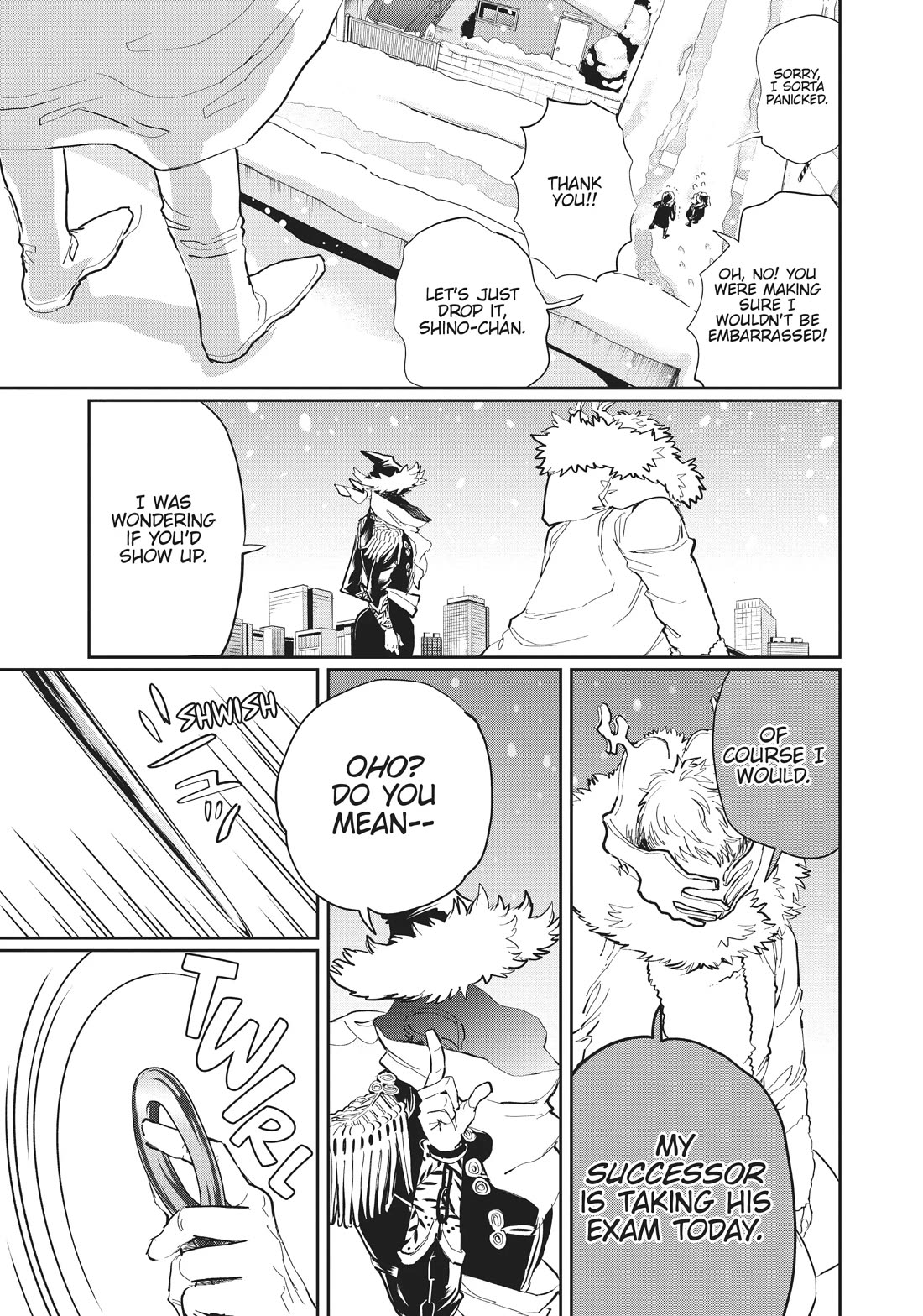 Black Night Parade Chapter 18 page 16 - Chapter 18: It's On, Brother! Santa Mania!