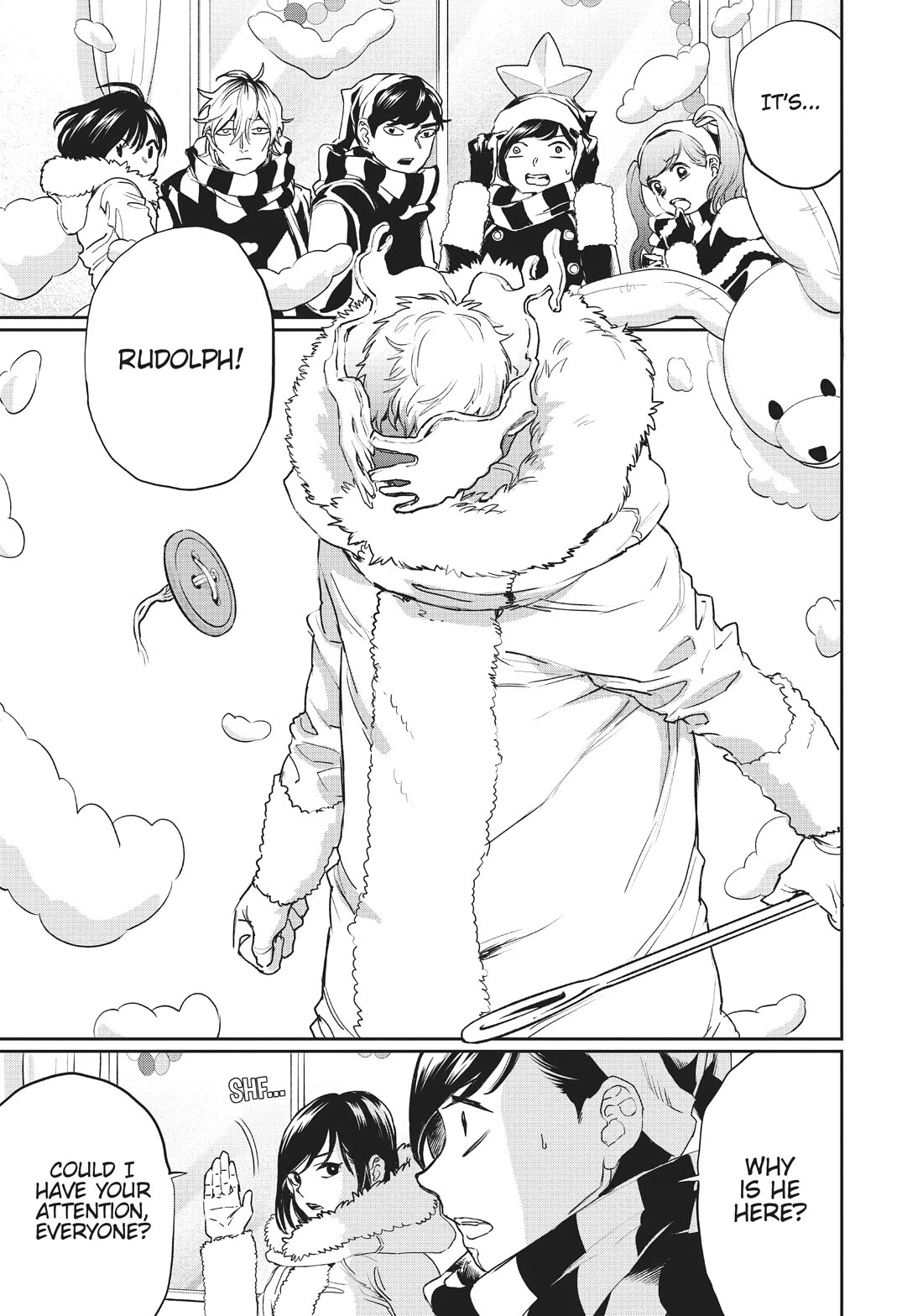 Black Night Parade Chapter 18 page 2 - Chapter 18: It's On, Brother! Santa Mania!